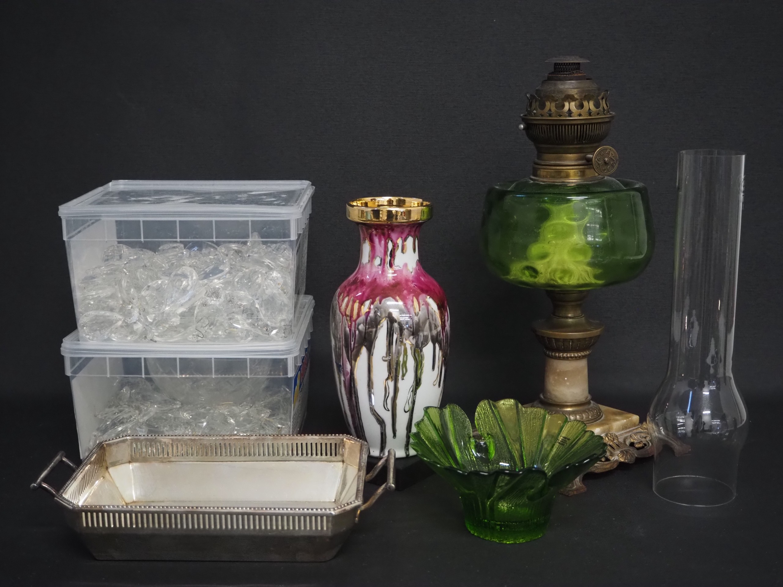 Öljylamppu, kristallit ym.