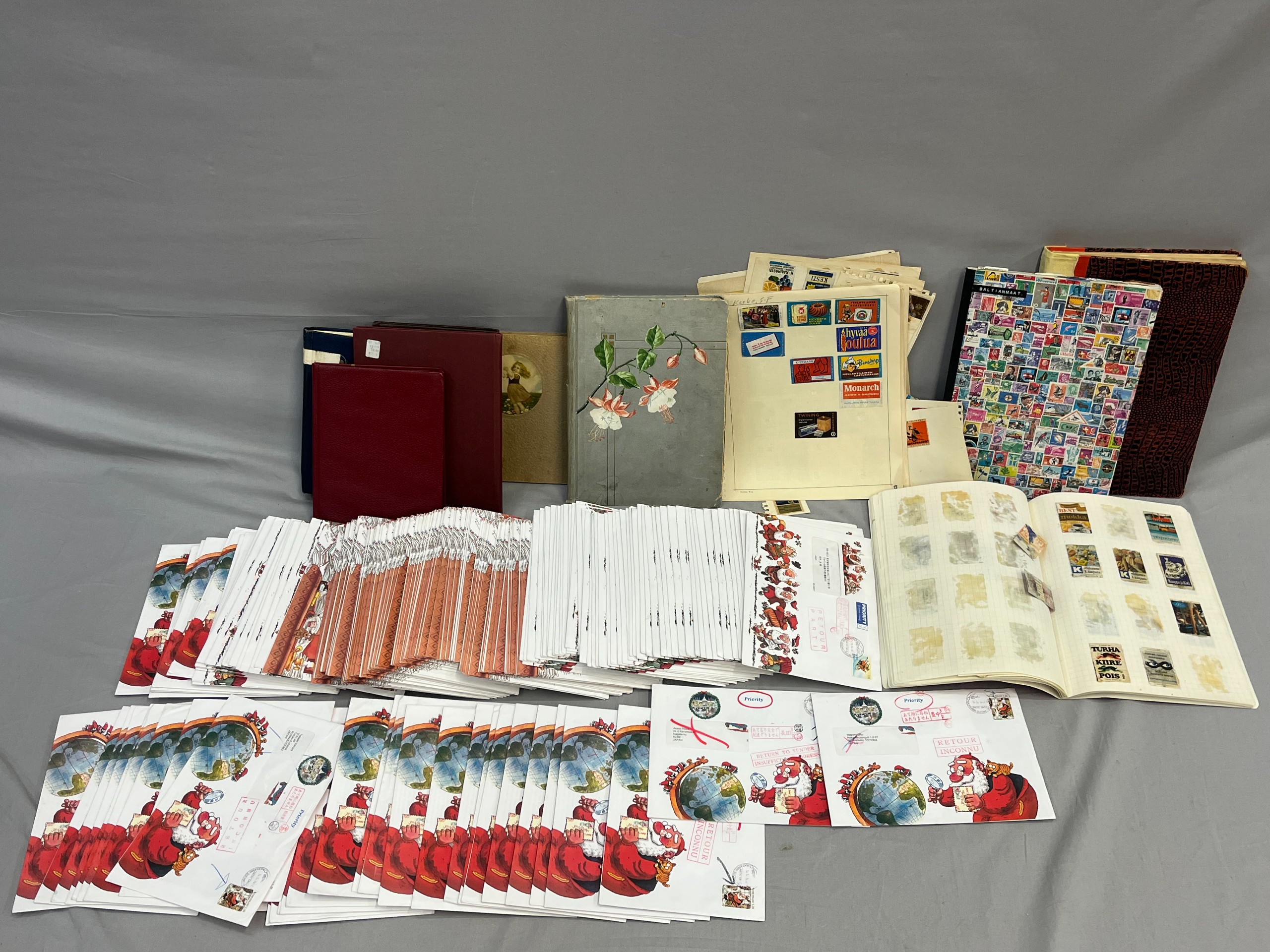 Filatelia, tulitikkuetiketit ym