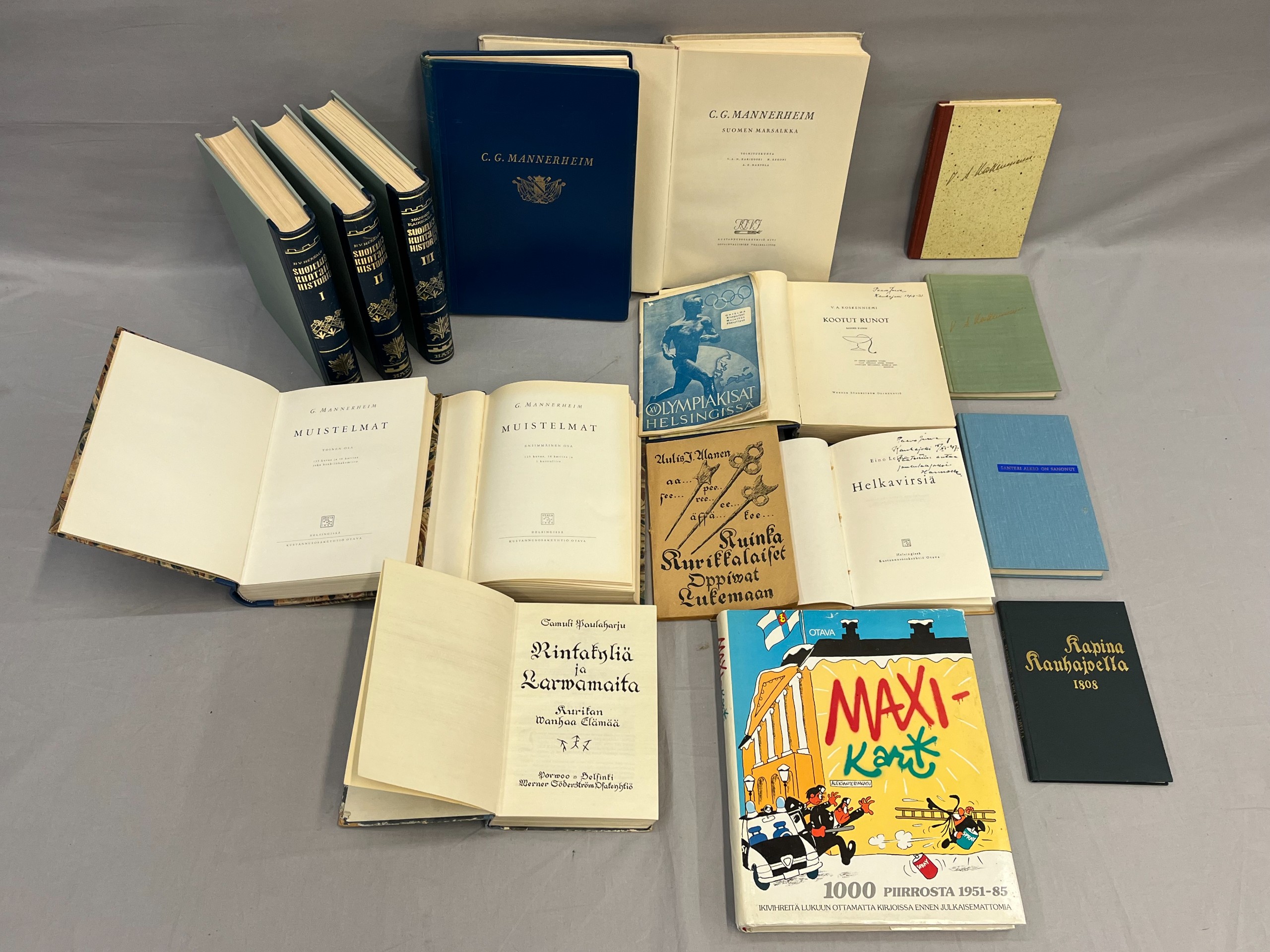 Mannerheim, Suojeluskuntain historia ym