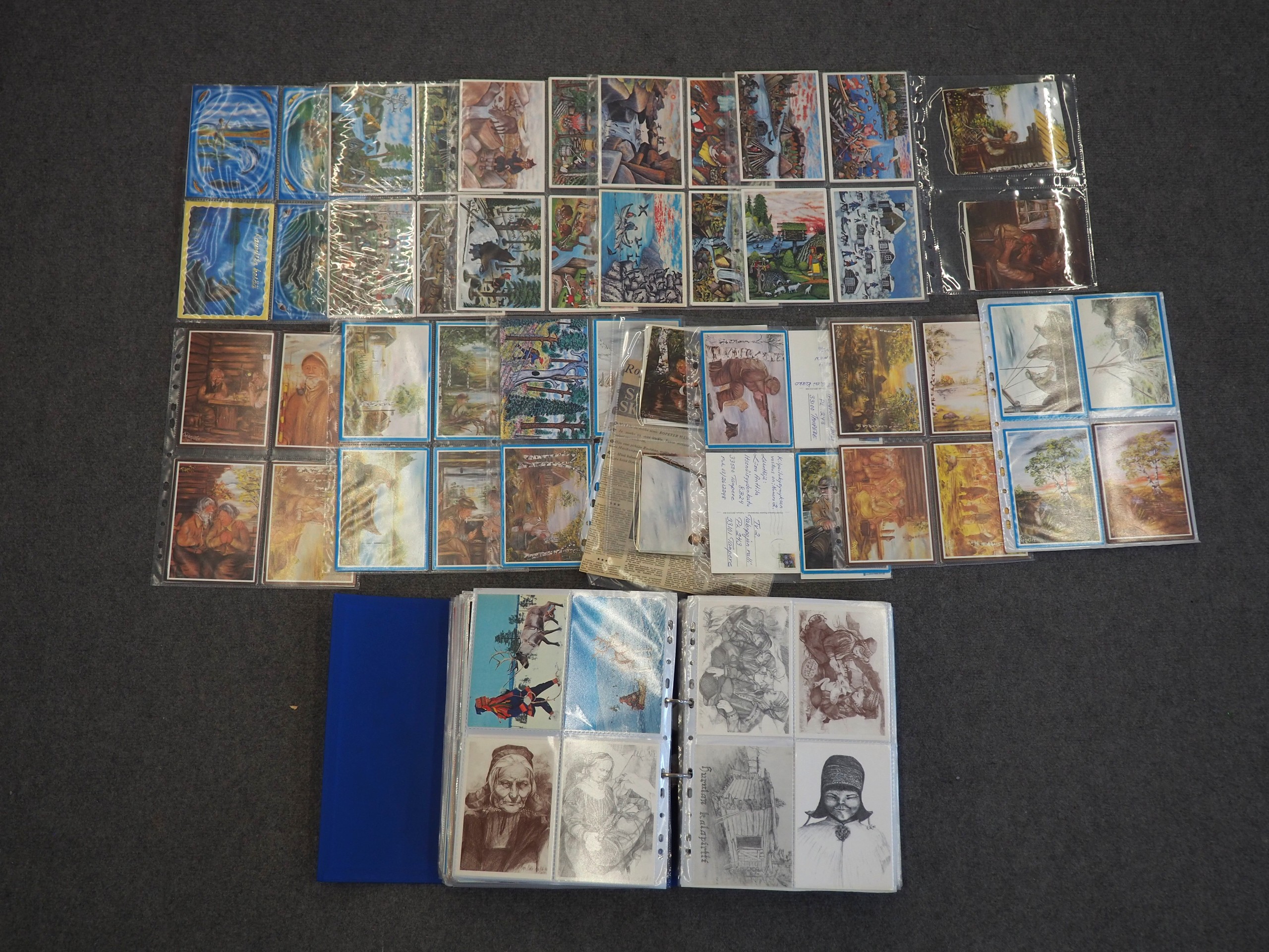 Alariesto, Ropeter Hämäläinen ym. postikortteja