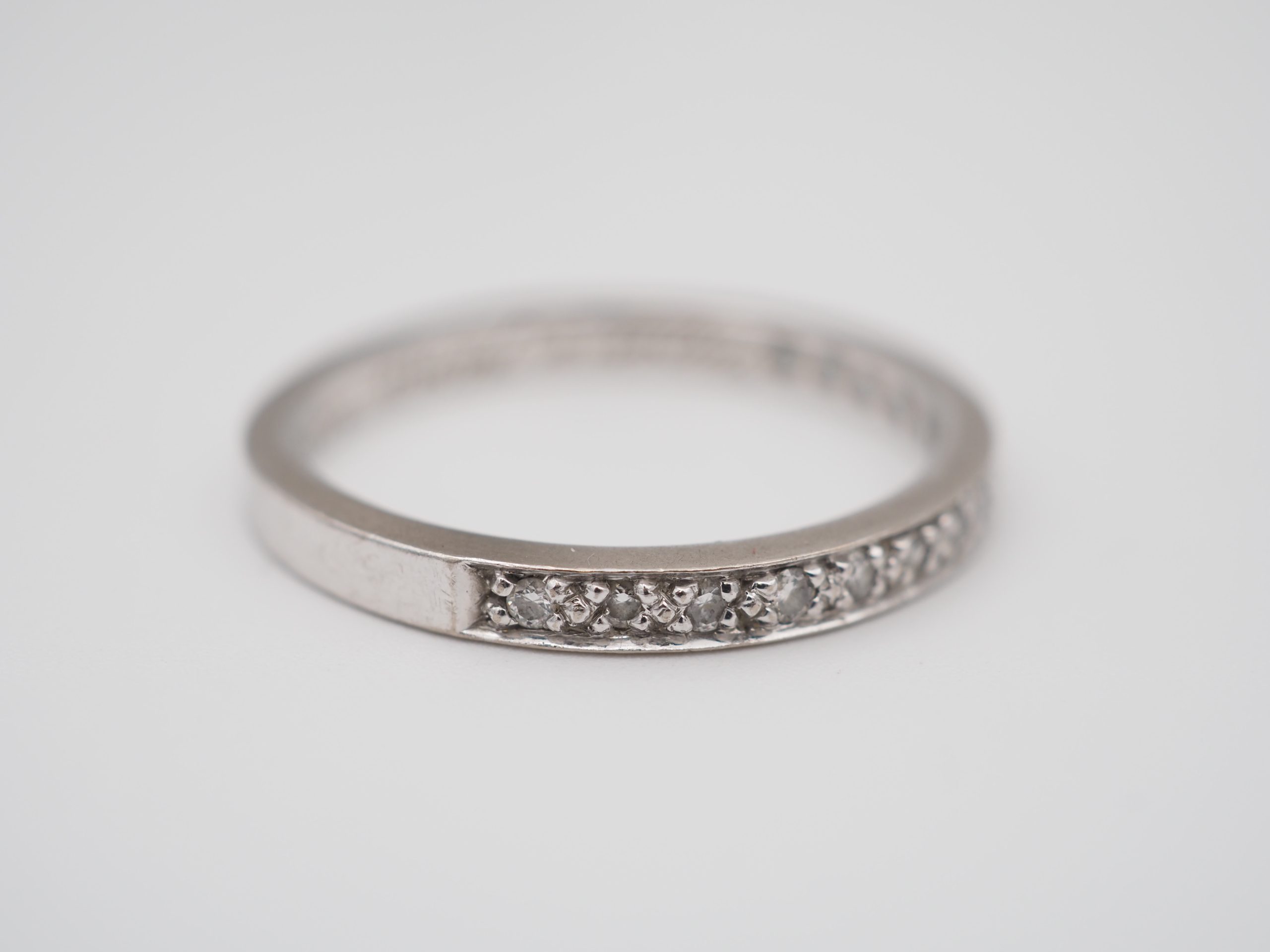 Valkokultasormus 14k