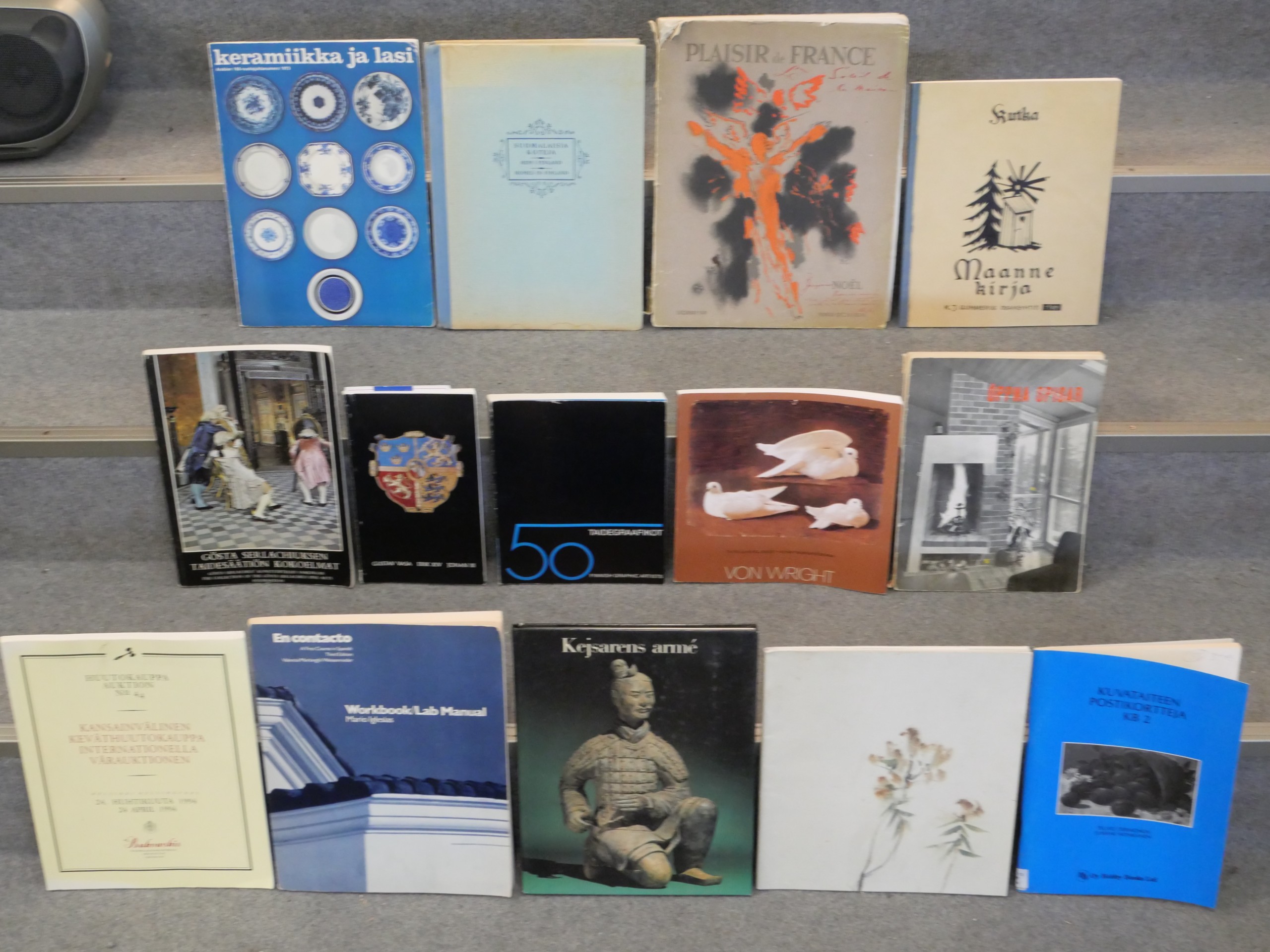 Taidekirjat ym. - Huutokauppa Ekman