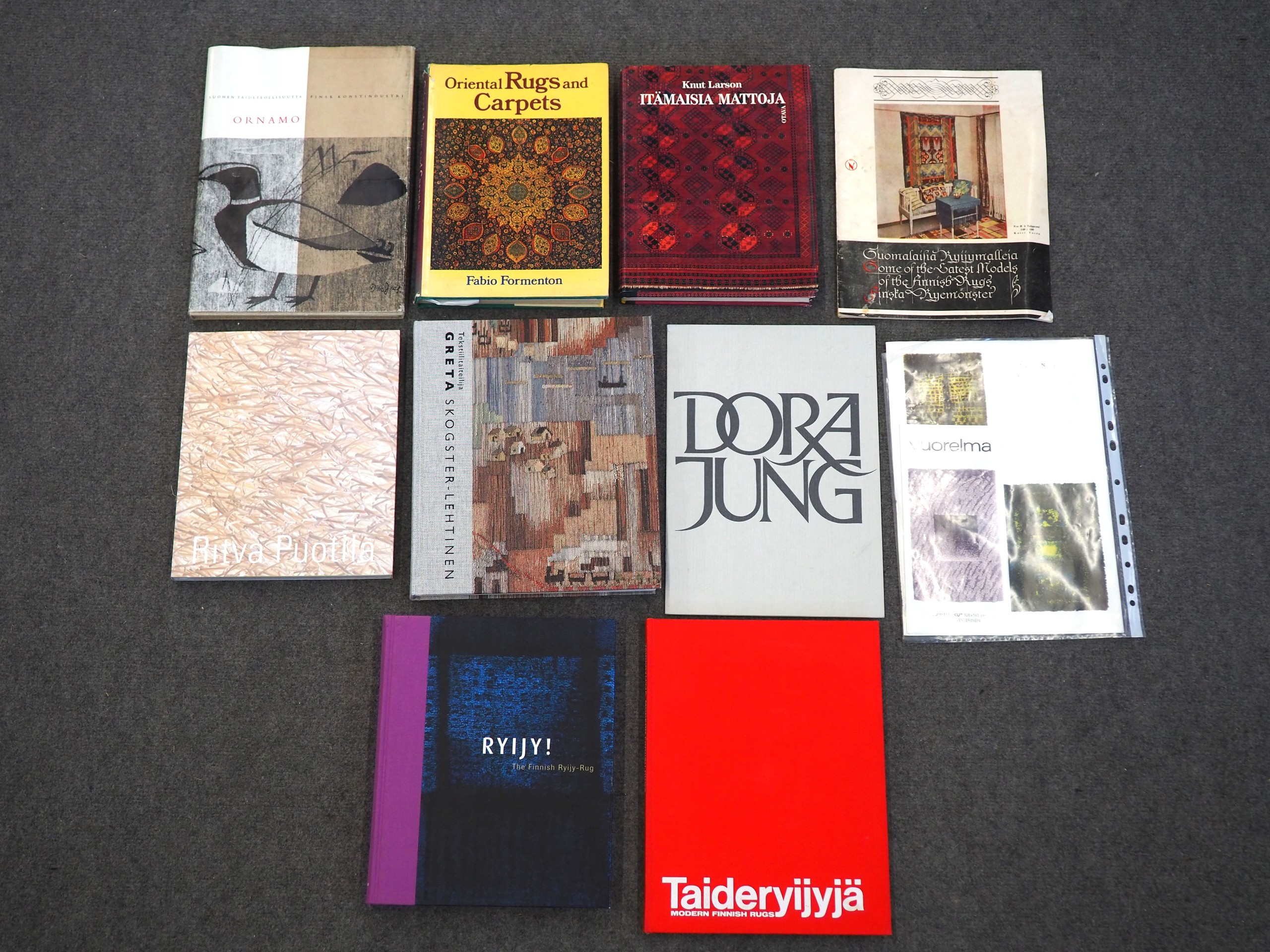 Ryijykirjat ym. - Huutokauppa Ekman