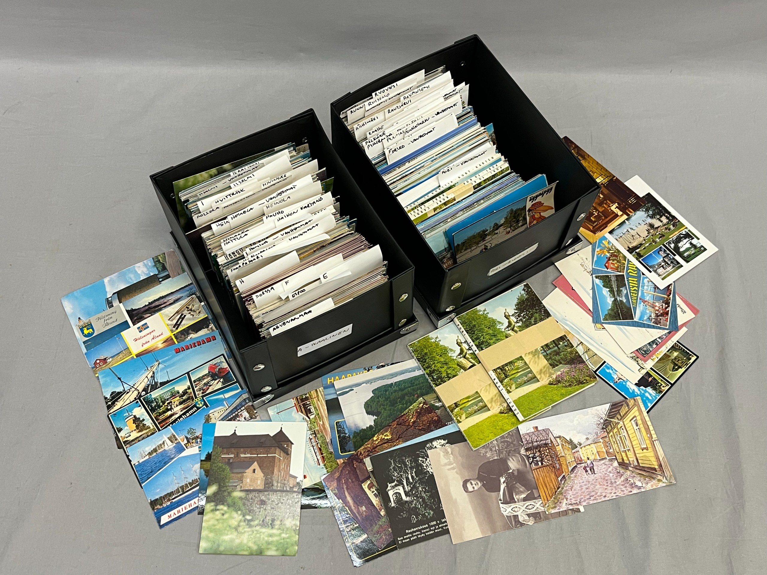 Maakuntapostikortit - Huutokauppa Ekman