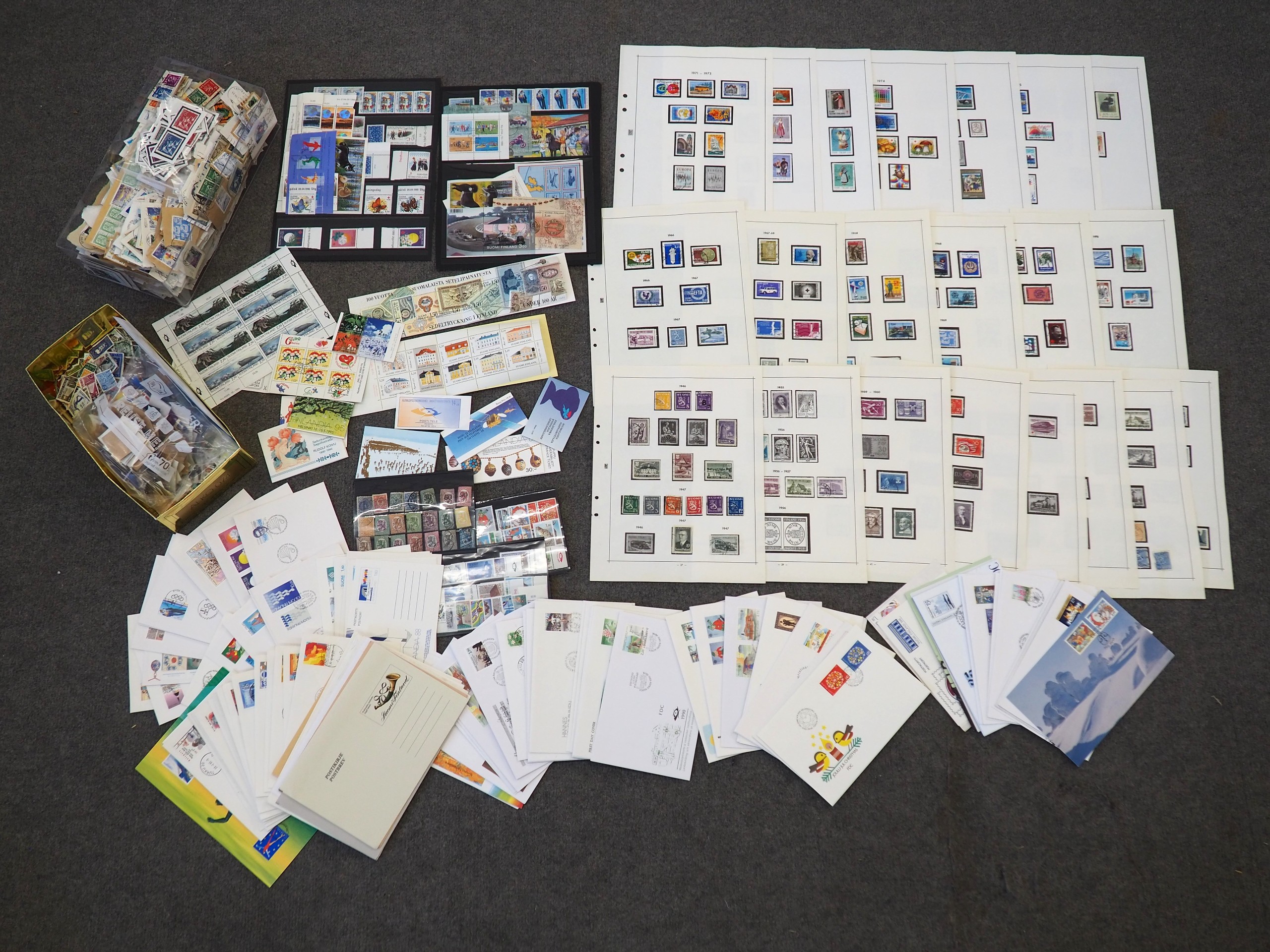 Suomi postimerkit - Huutokauppa Ekman