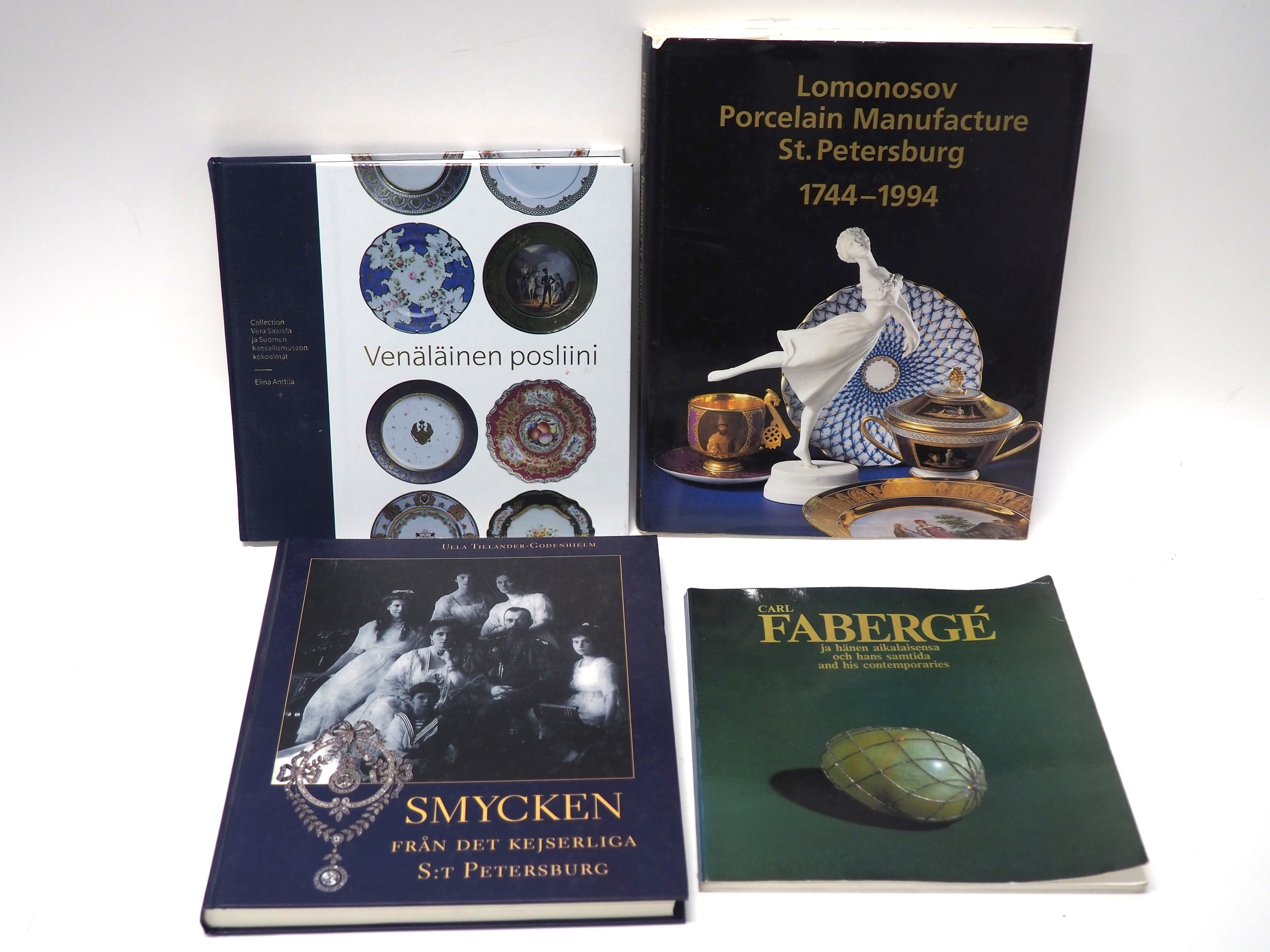 Venäläinen posliini ym. kirjat - Huutokauppa Ekman