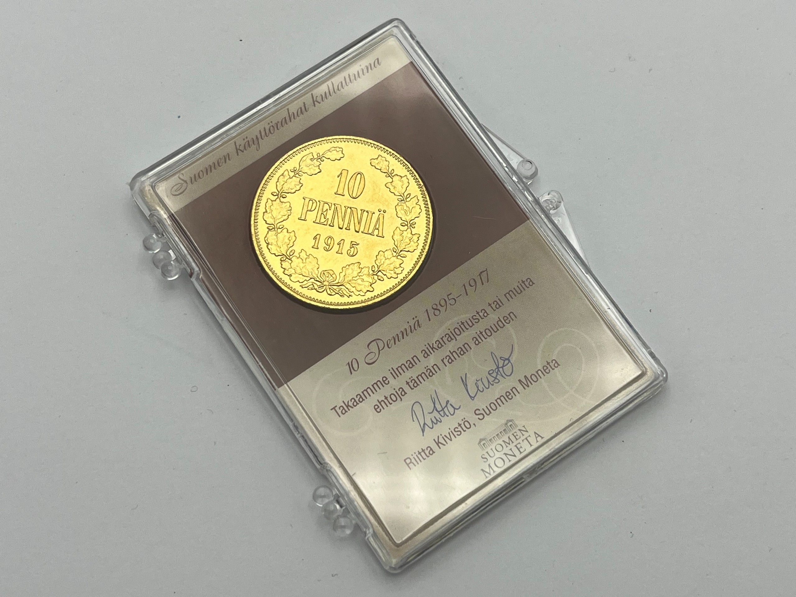 10 penniä Moneta - Huutokauppa Ekman