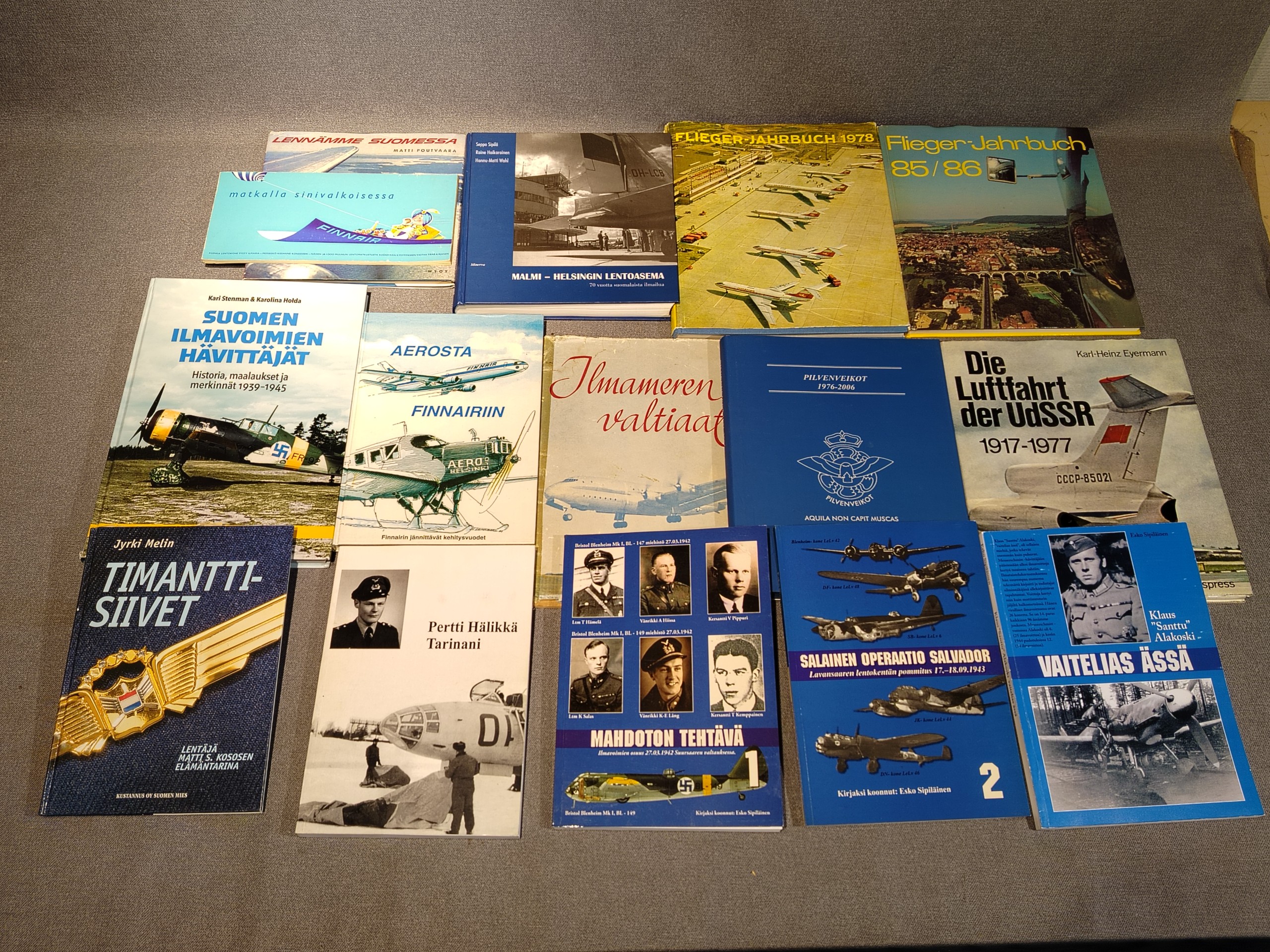 Ilmailukirjat - Huutokauppa Ekman