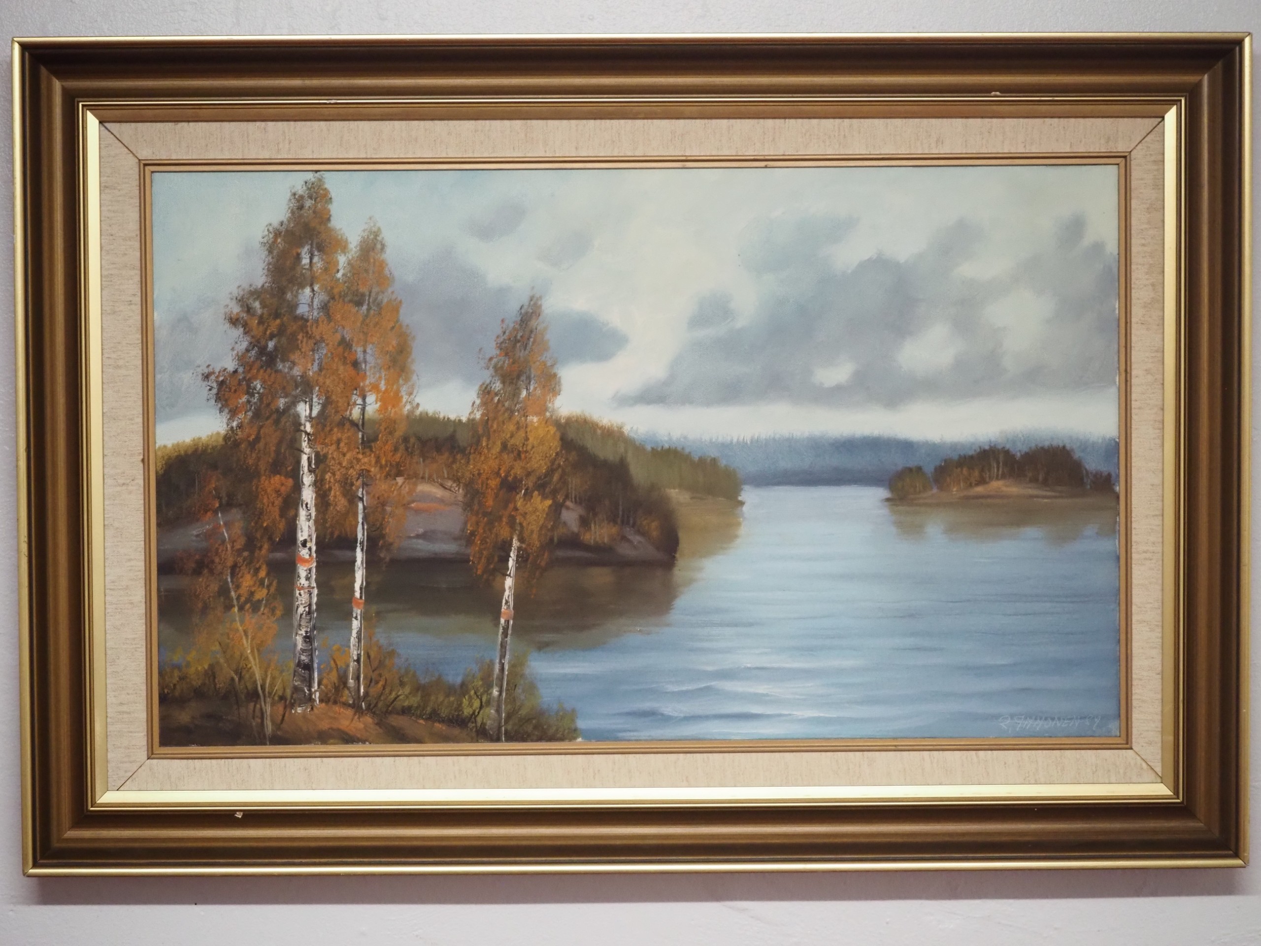 Maalaus - Huutokauppa Ekman