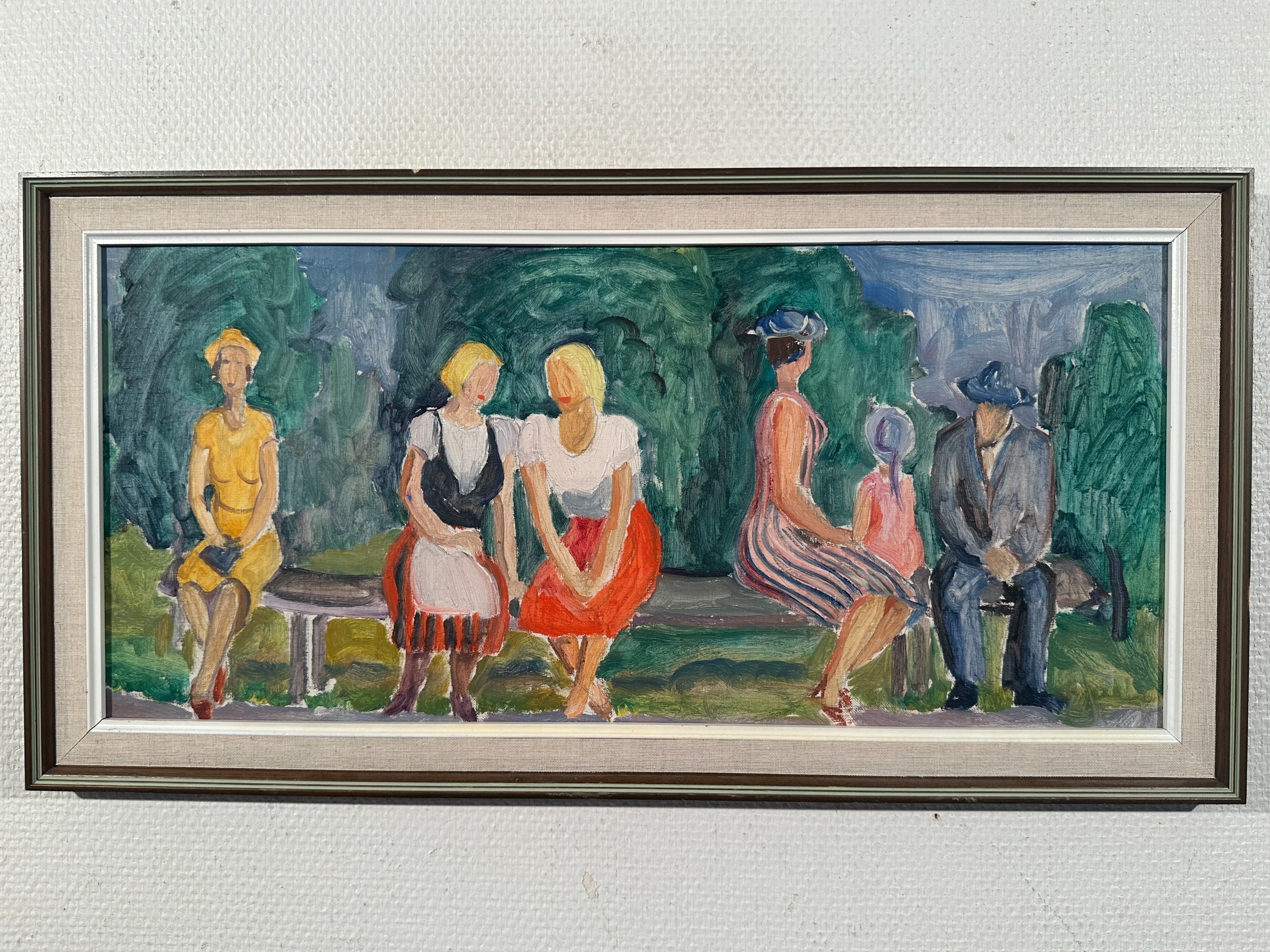 Öljyvärimaalaus - Huutokauppa Ekman