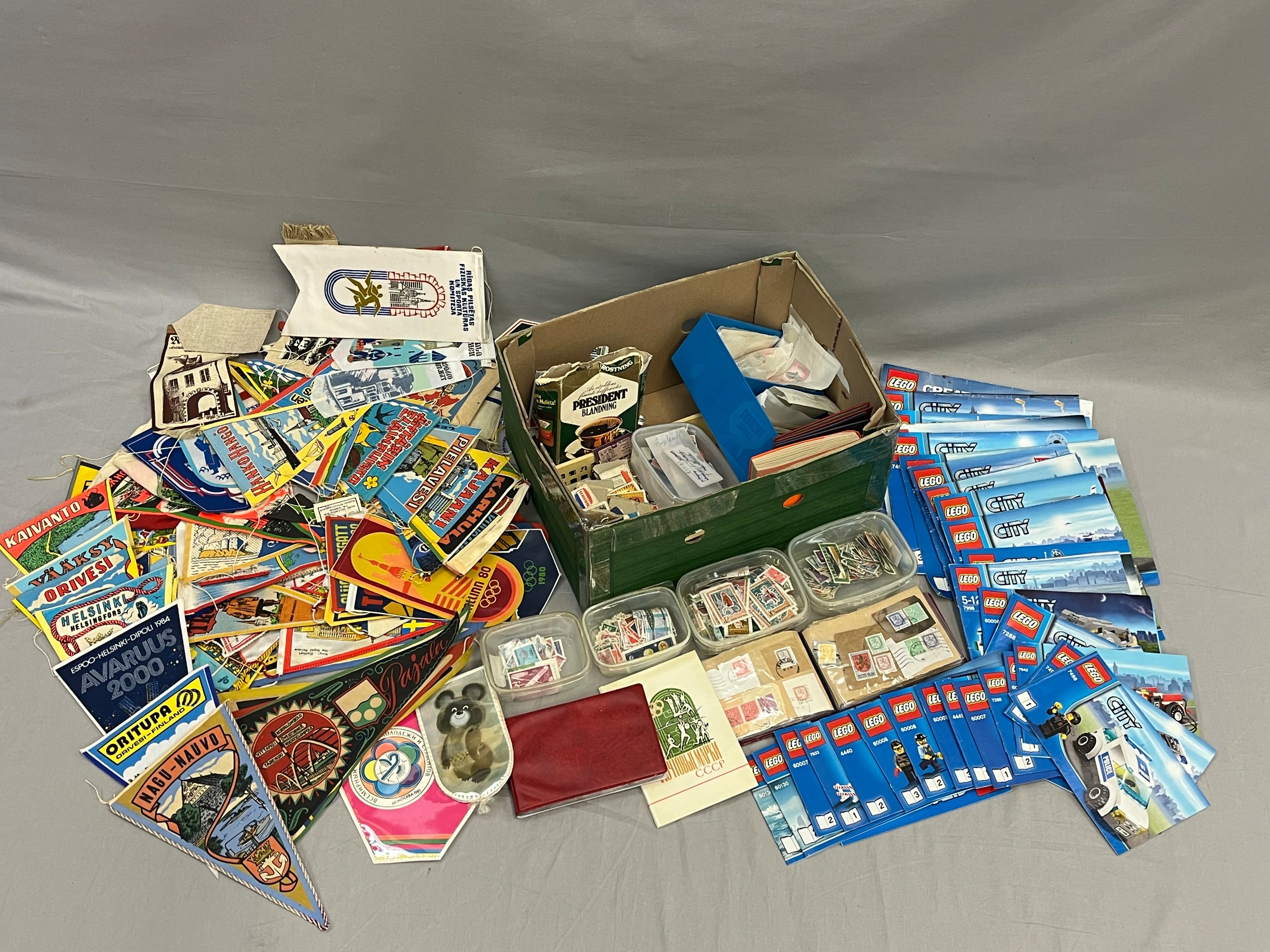 Filatelia, Viirit ym