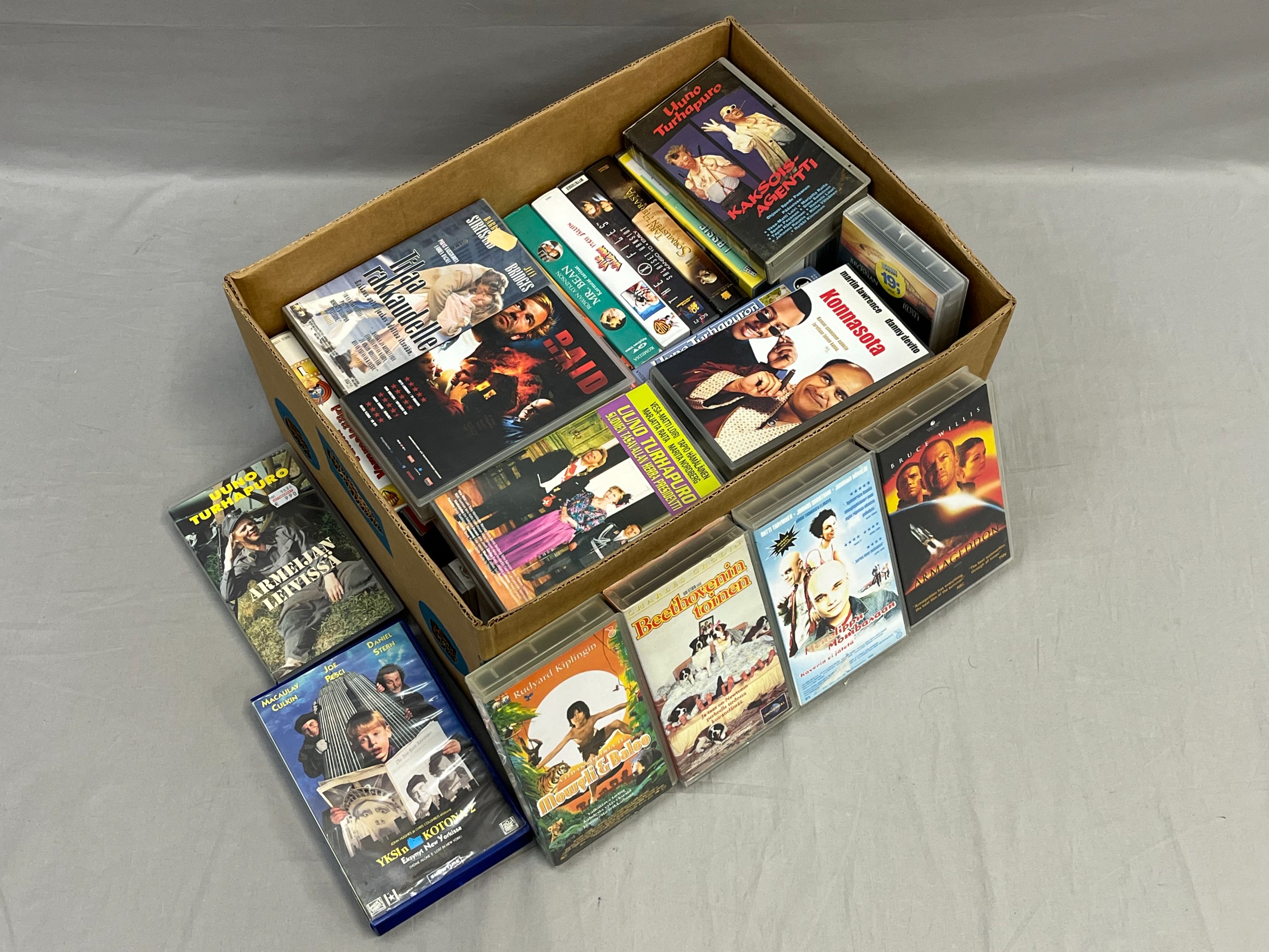 VHS-kasetit - Huutokauppa Ekman