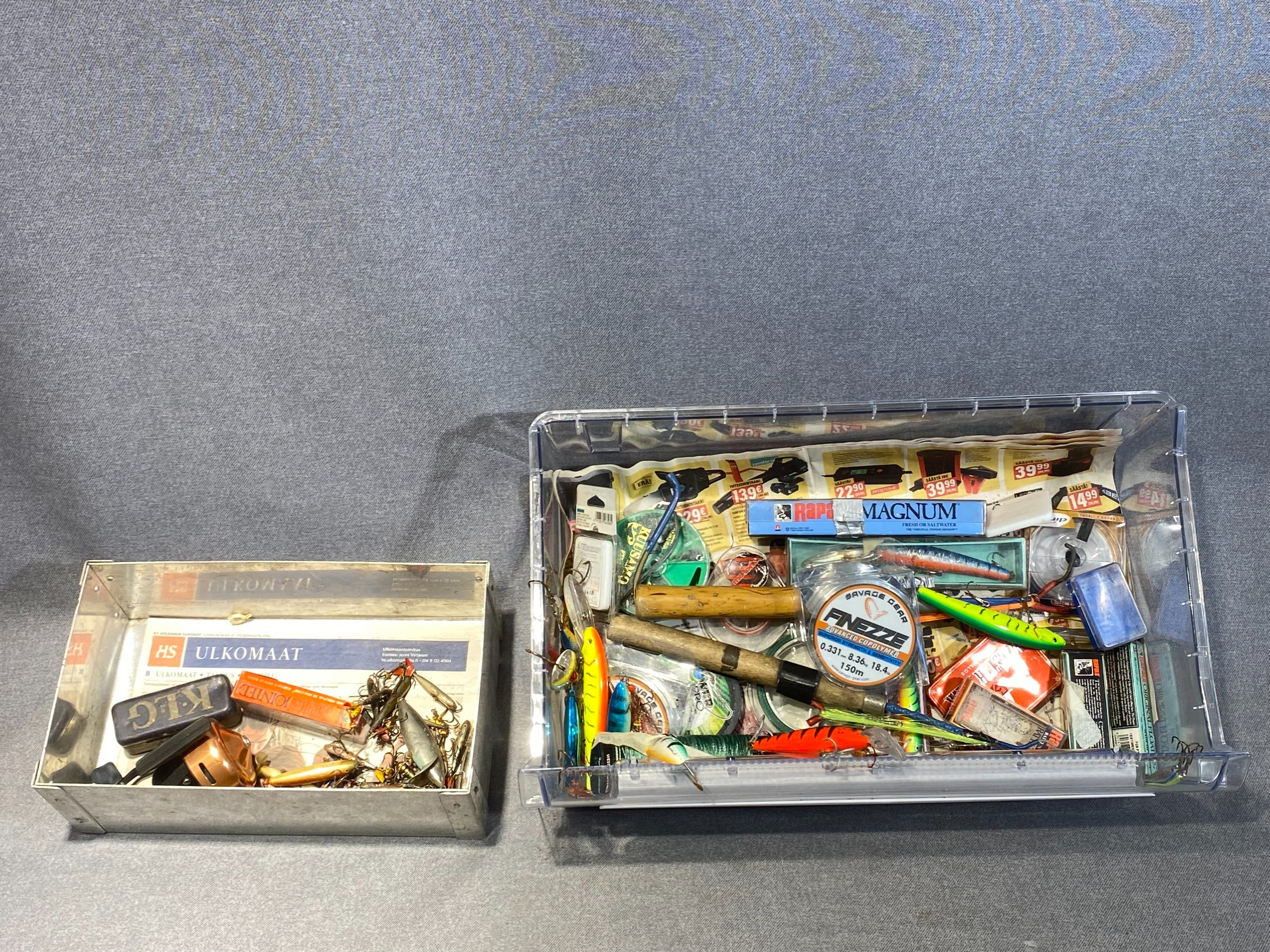 Kalastustarvikkeita - Huutokauppa Ekman