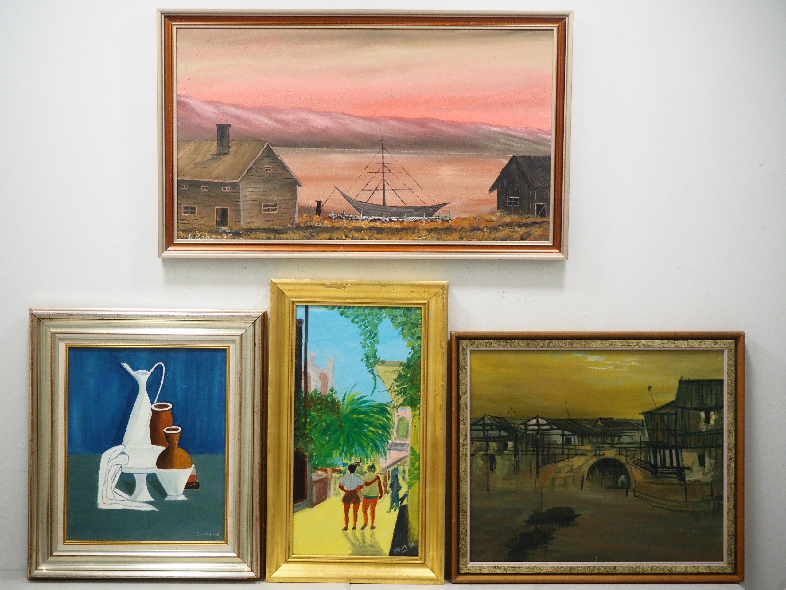 Neljä taulua - Huutokauppa Ekman