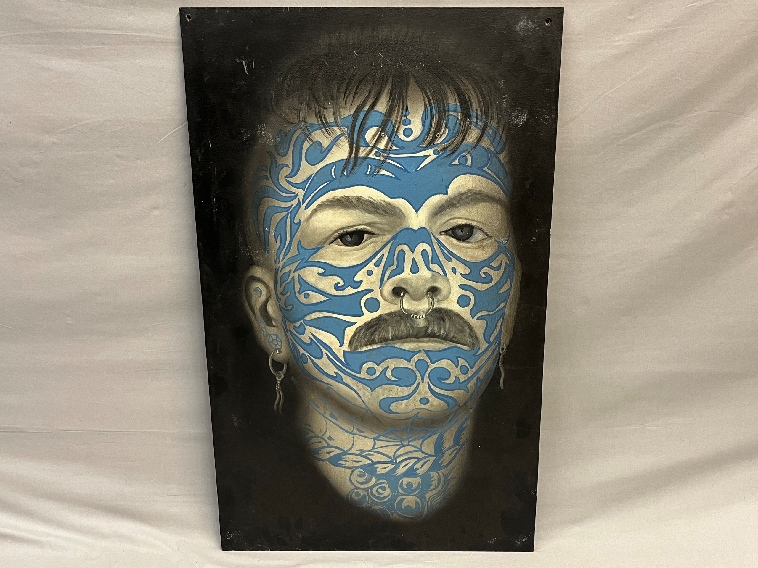 Öljyvärimaalaus Linnanmäki