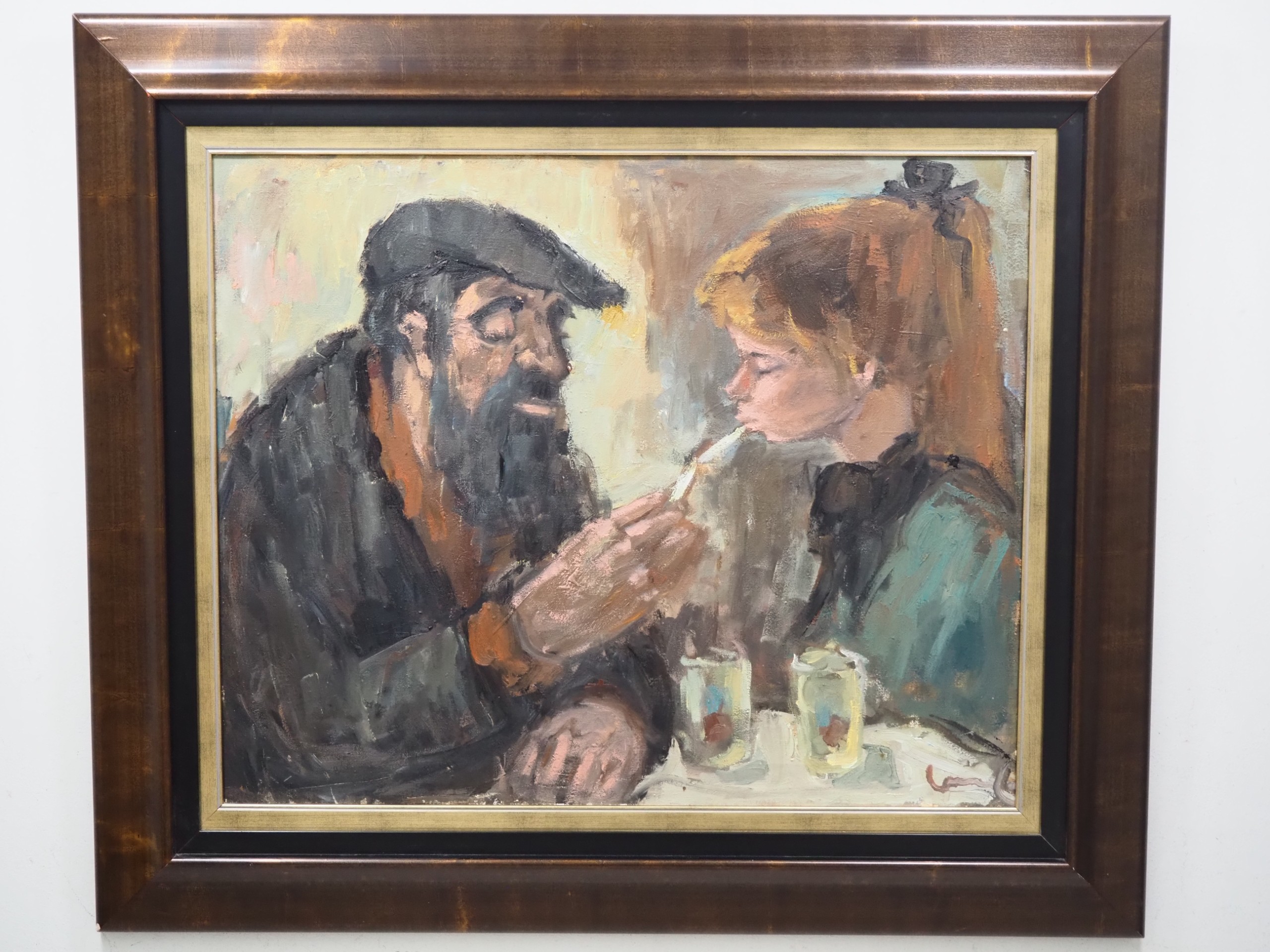 Maalaus - Huutokauppa Ekman