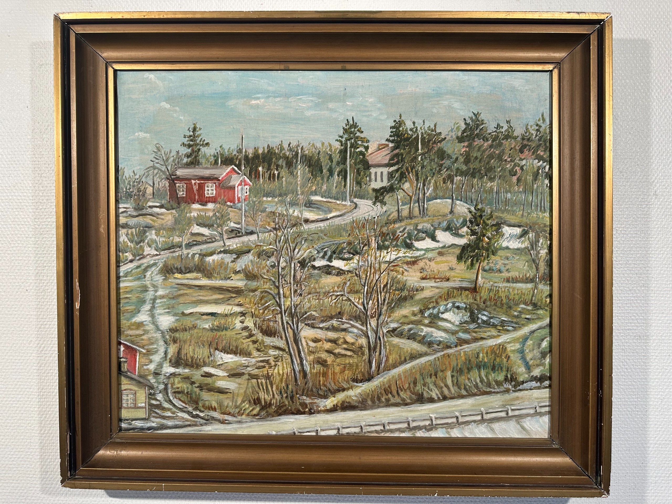 Maalaismaisema - Huutokauppa Ekman