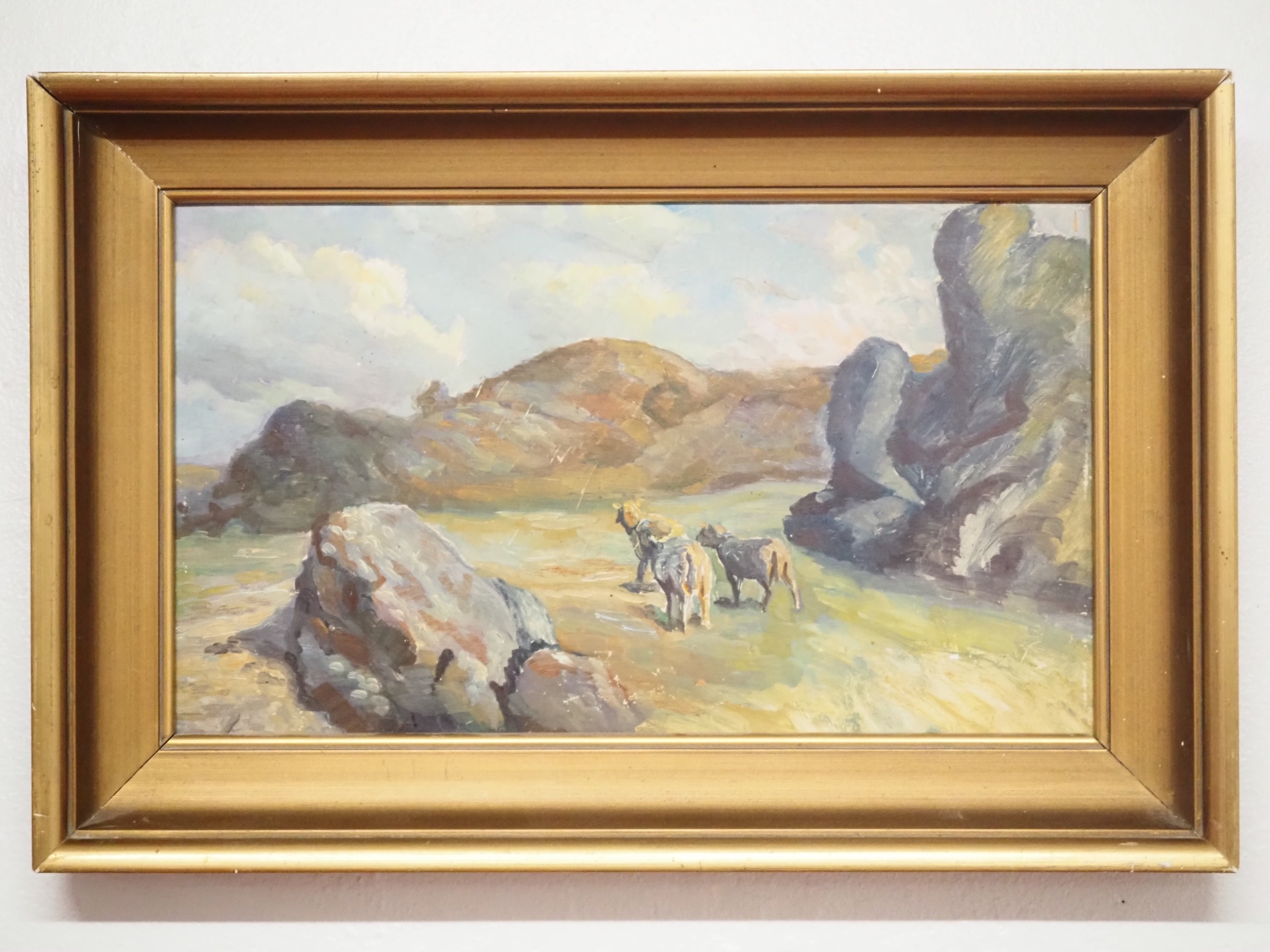 Maalaus - Huutokauppa Ekman