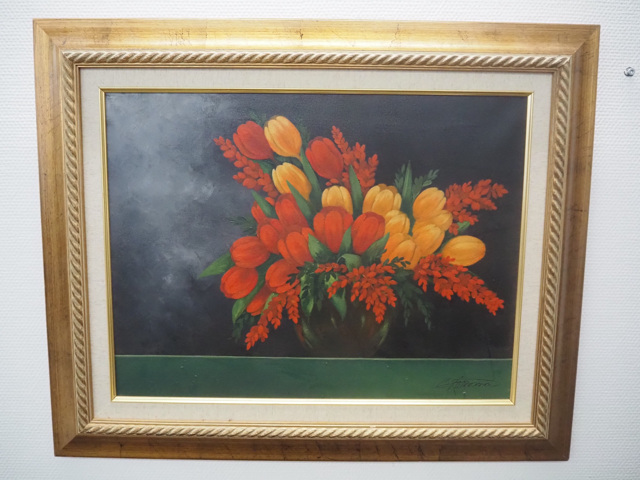 Kukkamaalaus - Huutokauppa Ekman