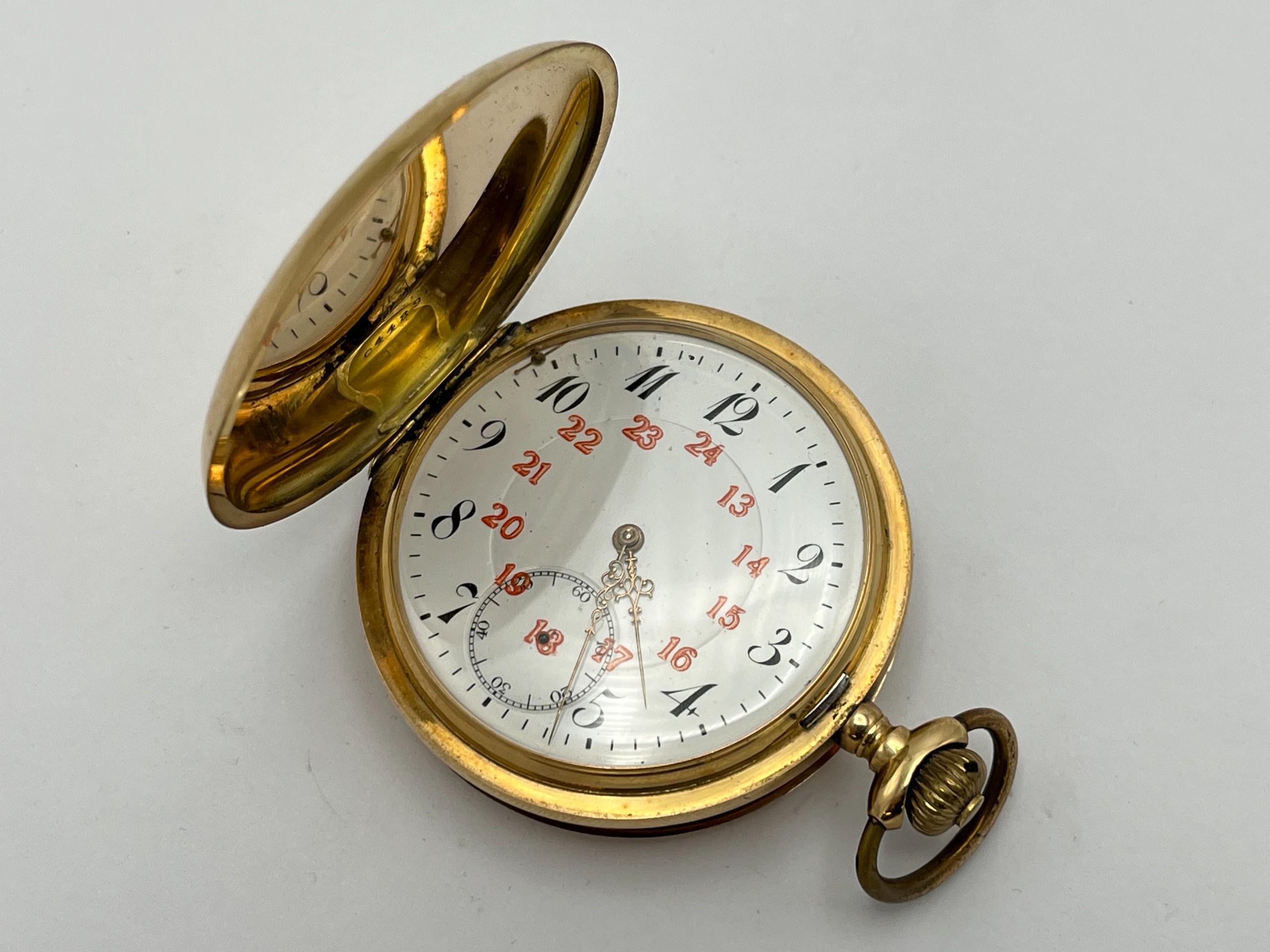 Kultainen taskukello - Huutokauppa Ekman