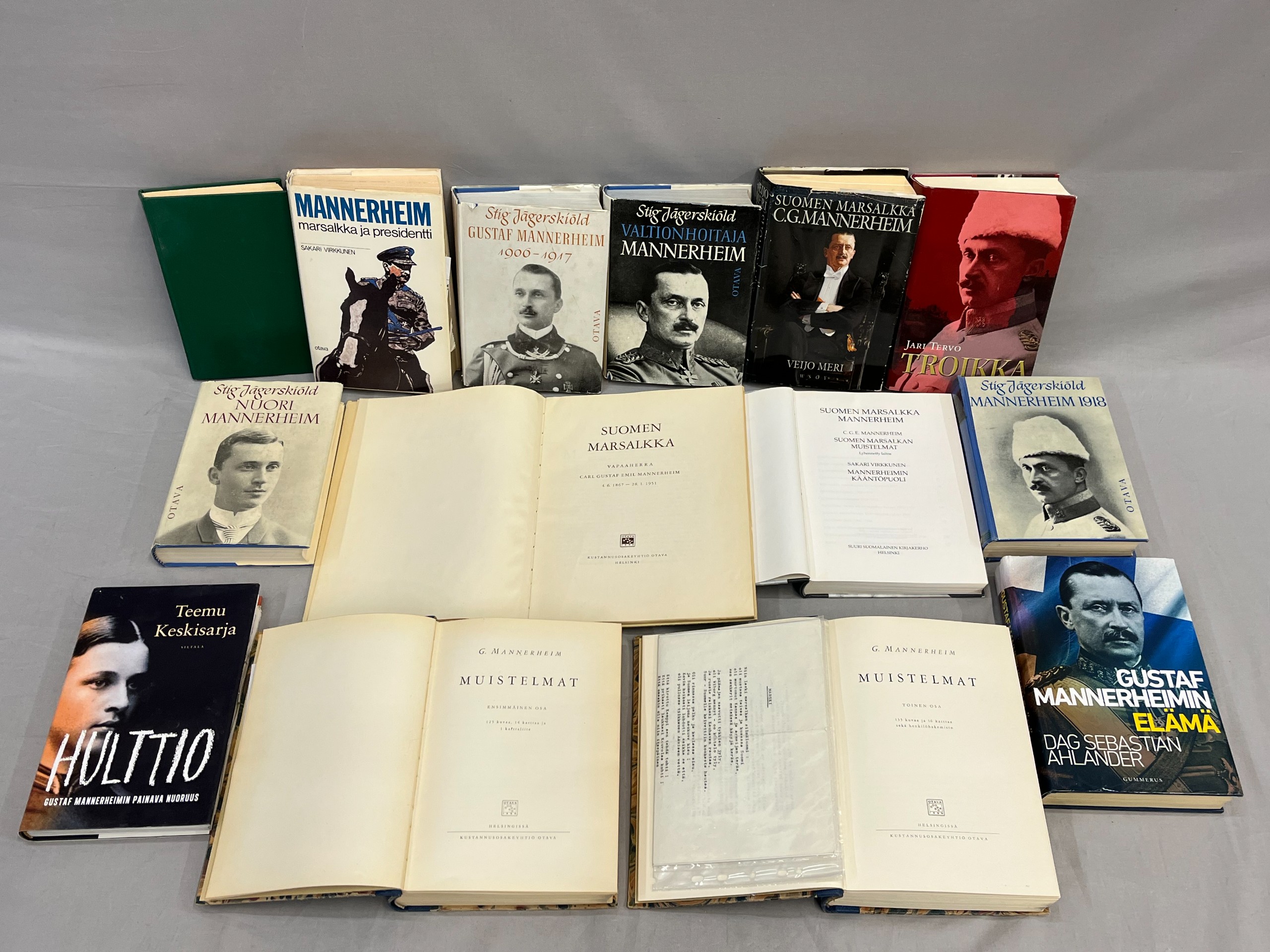 Mannerheim kirjallisuus - Huutokauppa Ekman