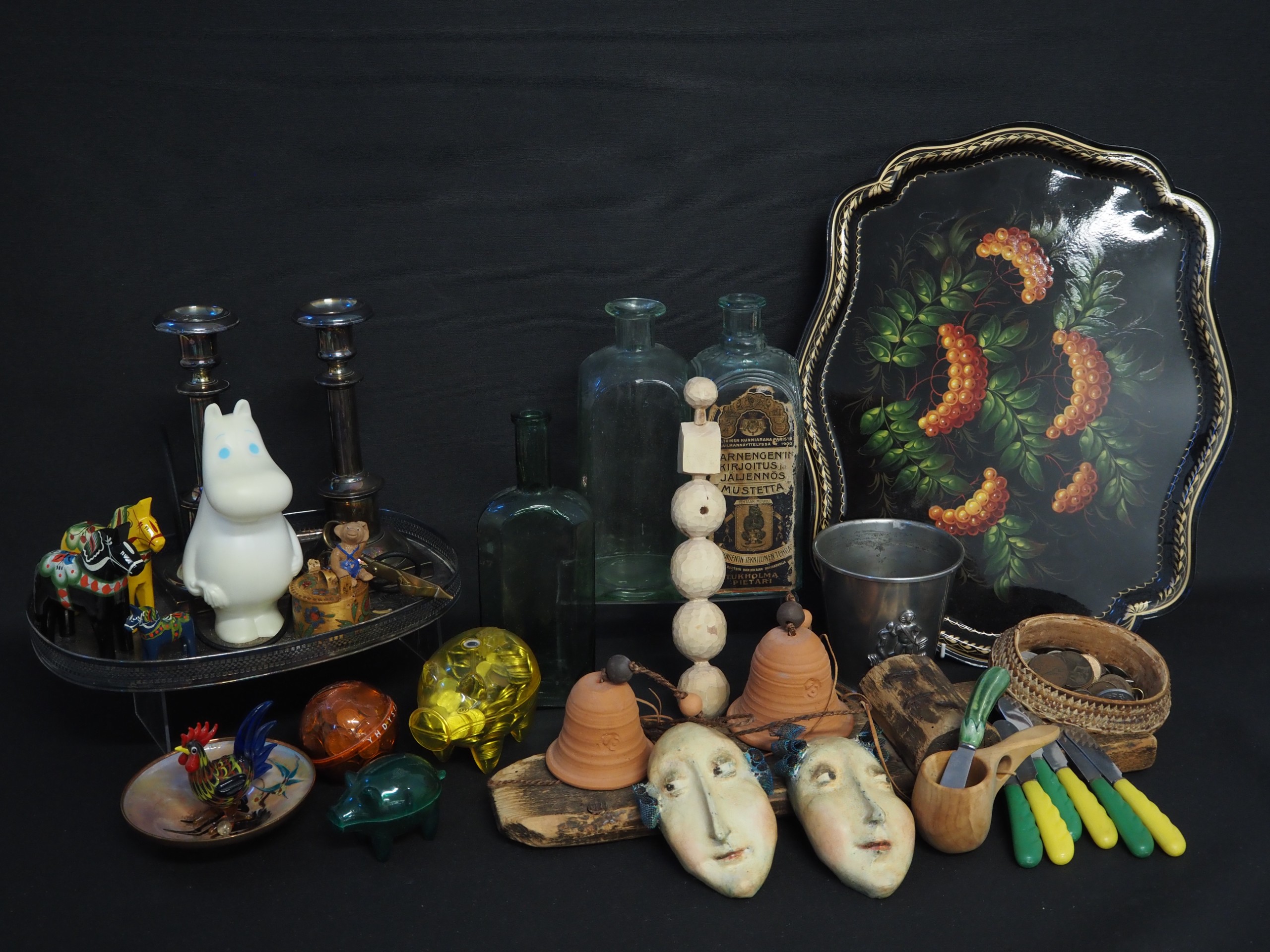 Säästöpossut ym. - Huutokauppa Ekman