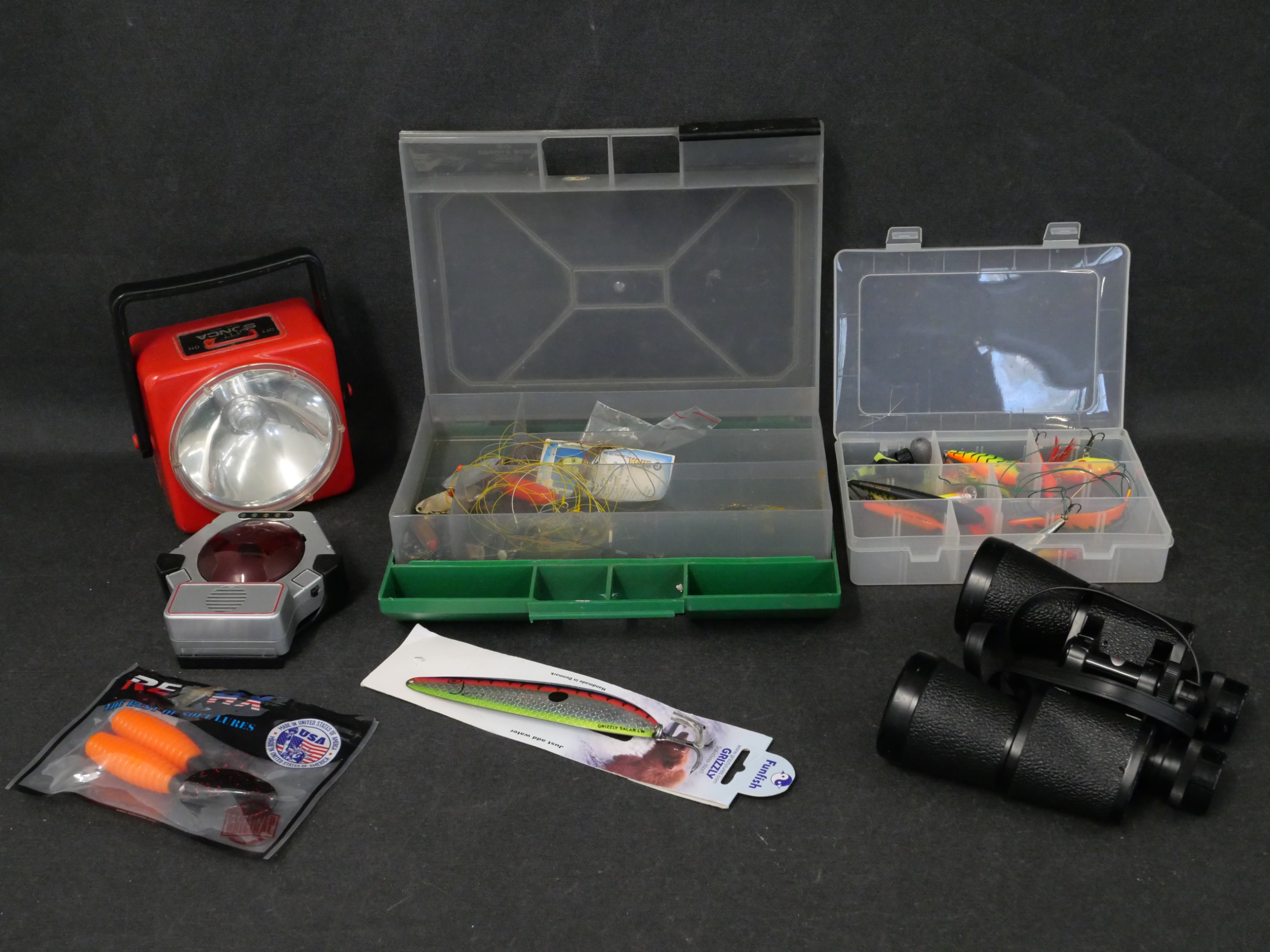 Uistimet, kiikarit ym. - Huutokauppa Ekman