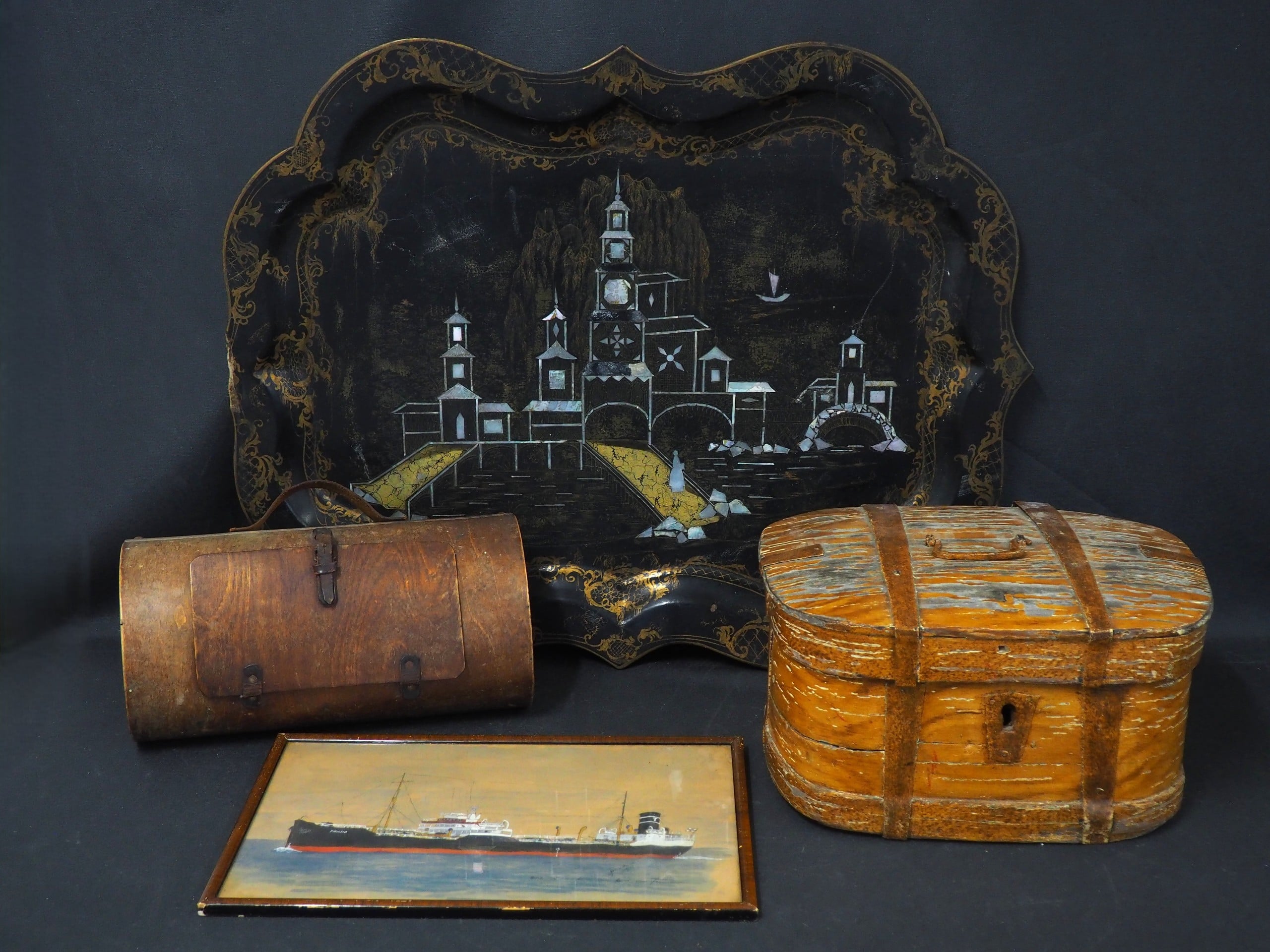 Tarjotin ym. - Huutokauppa Ekman