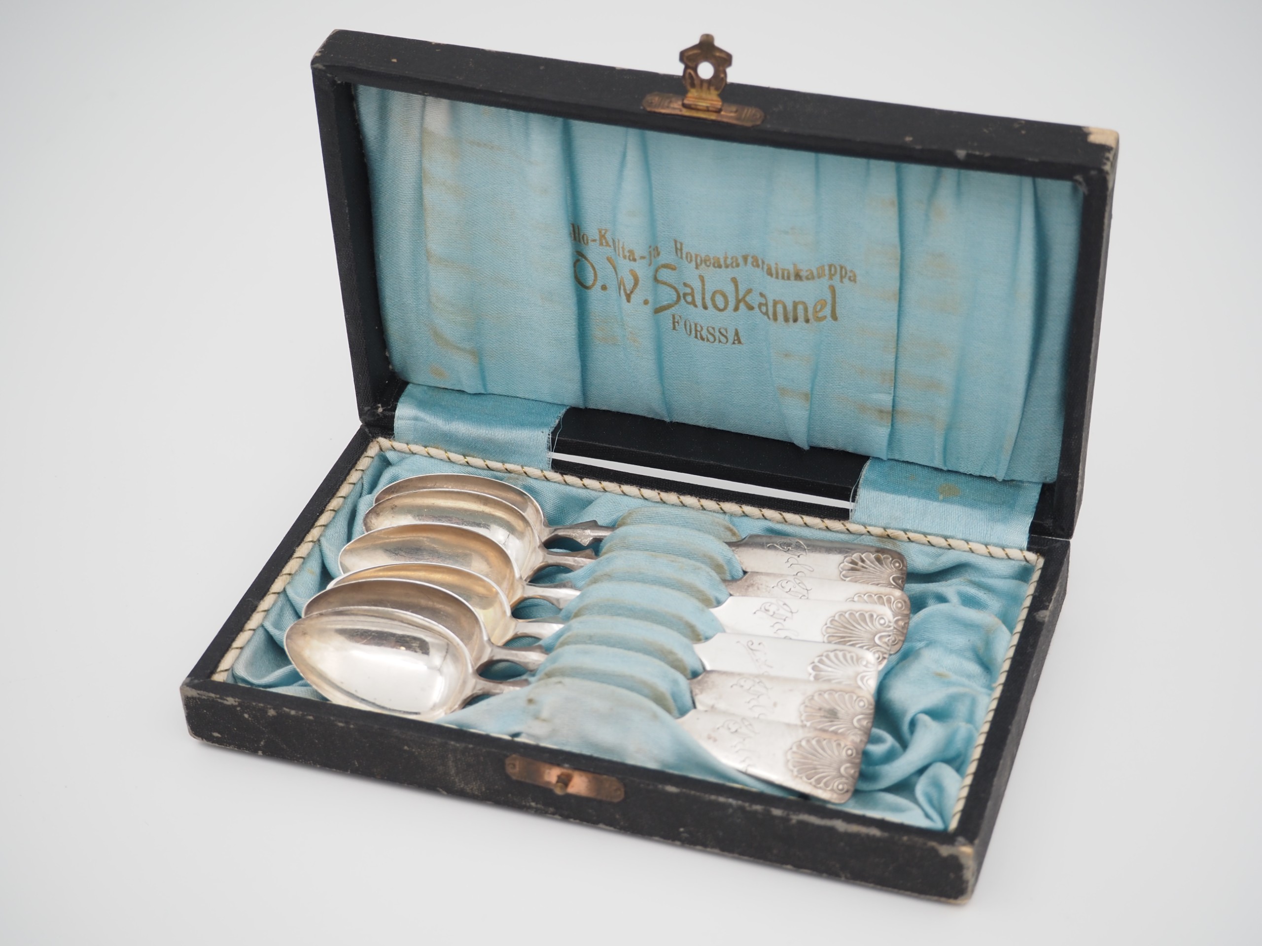 Hopea kahvilusikat - Huutokauppa Ekman