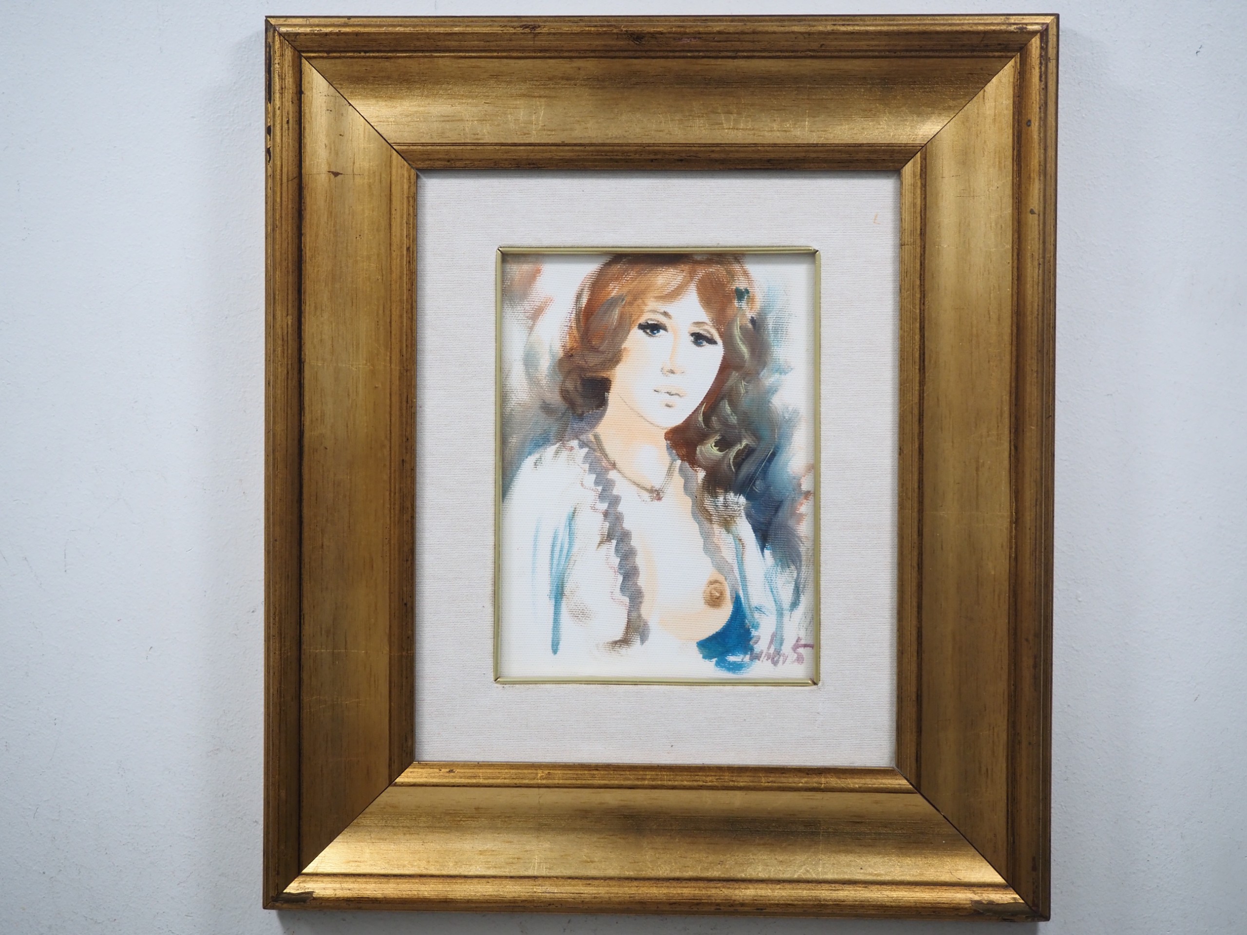 Maalaus - Huutokauppa Ekman