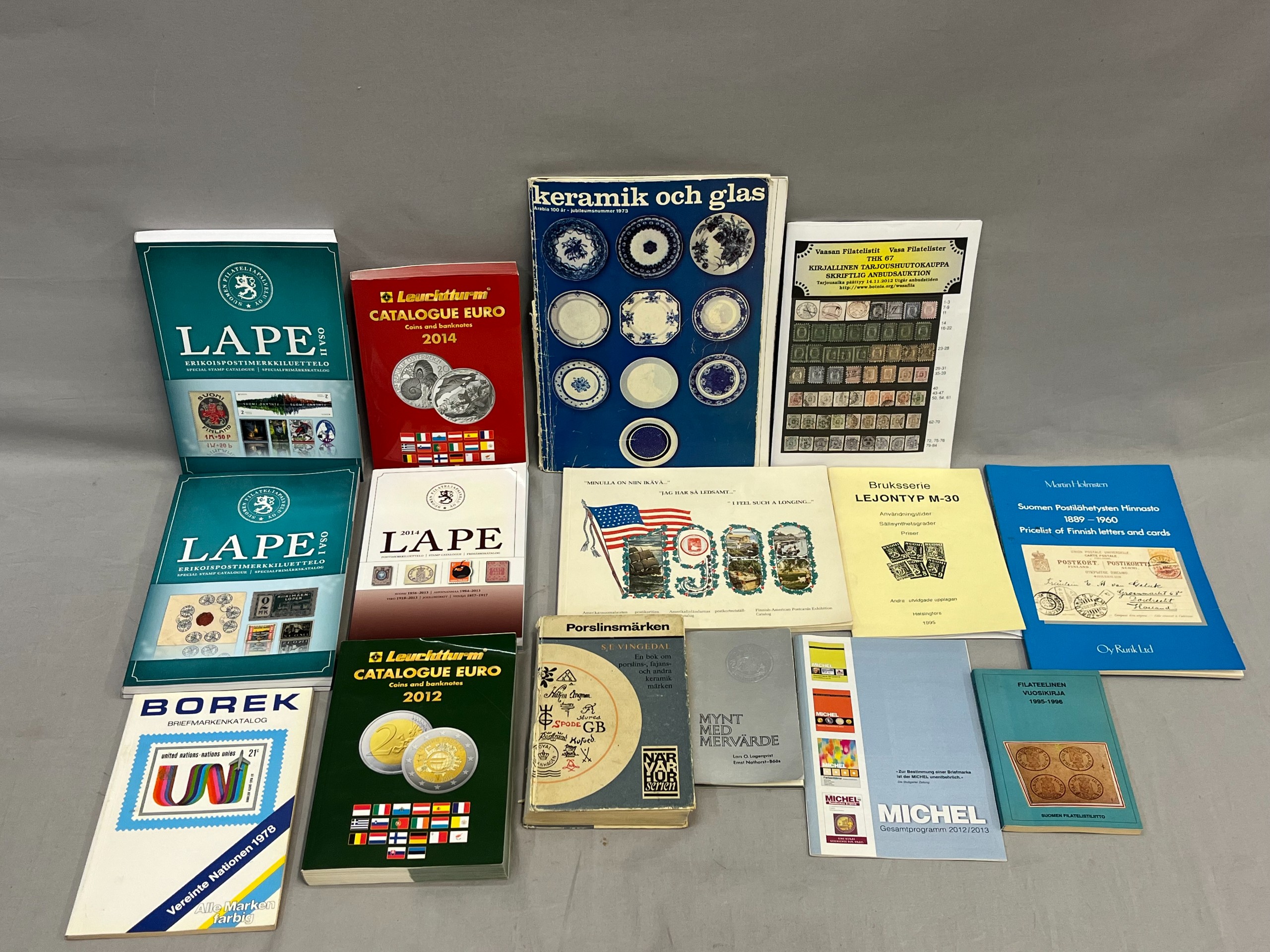 Filatelia, numismatiikka ym - Huutokauppa Ekman