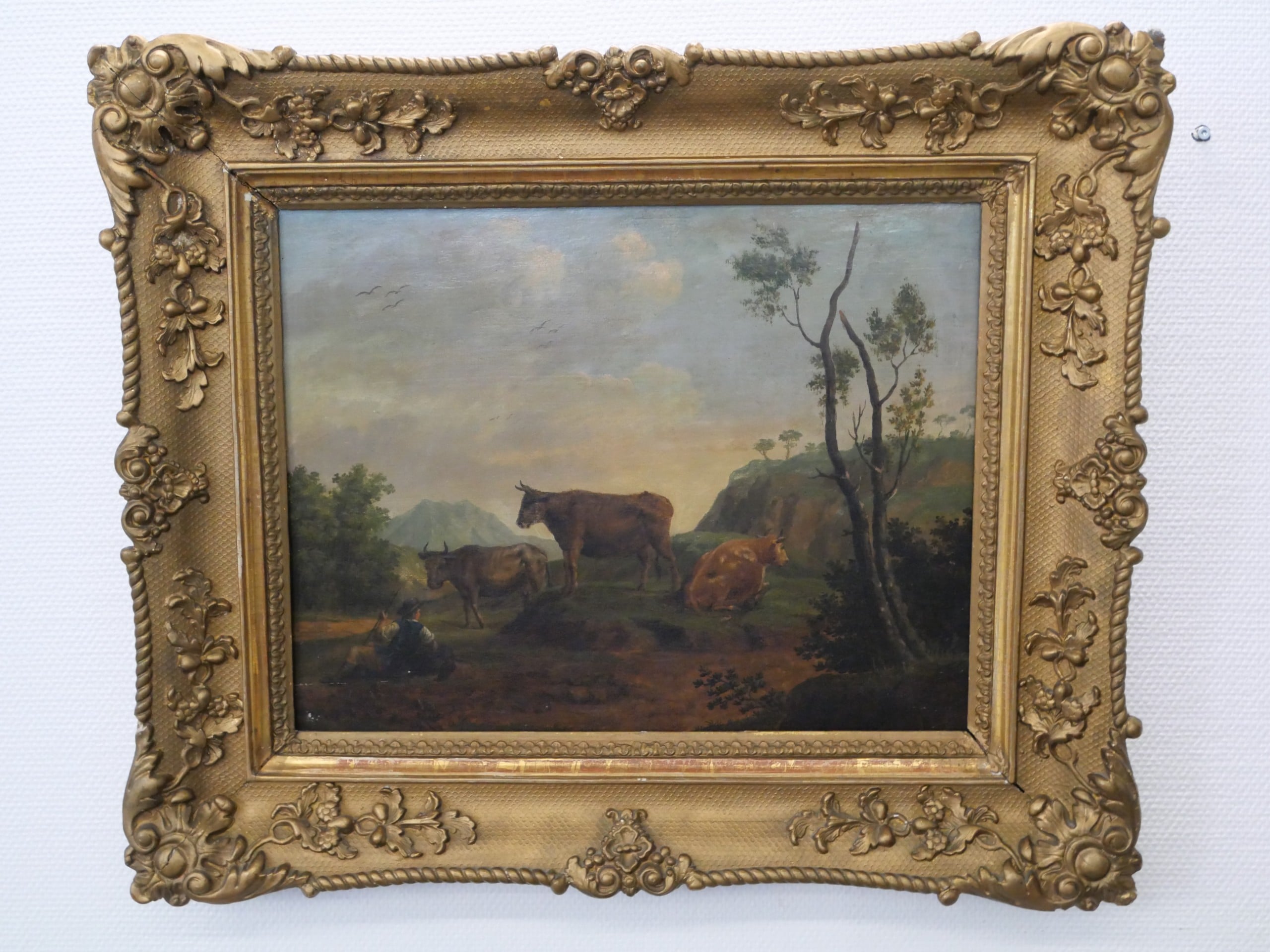 Maalaus - Huutokauppa Ekman