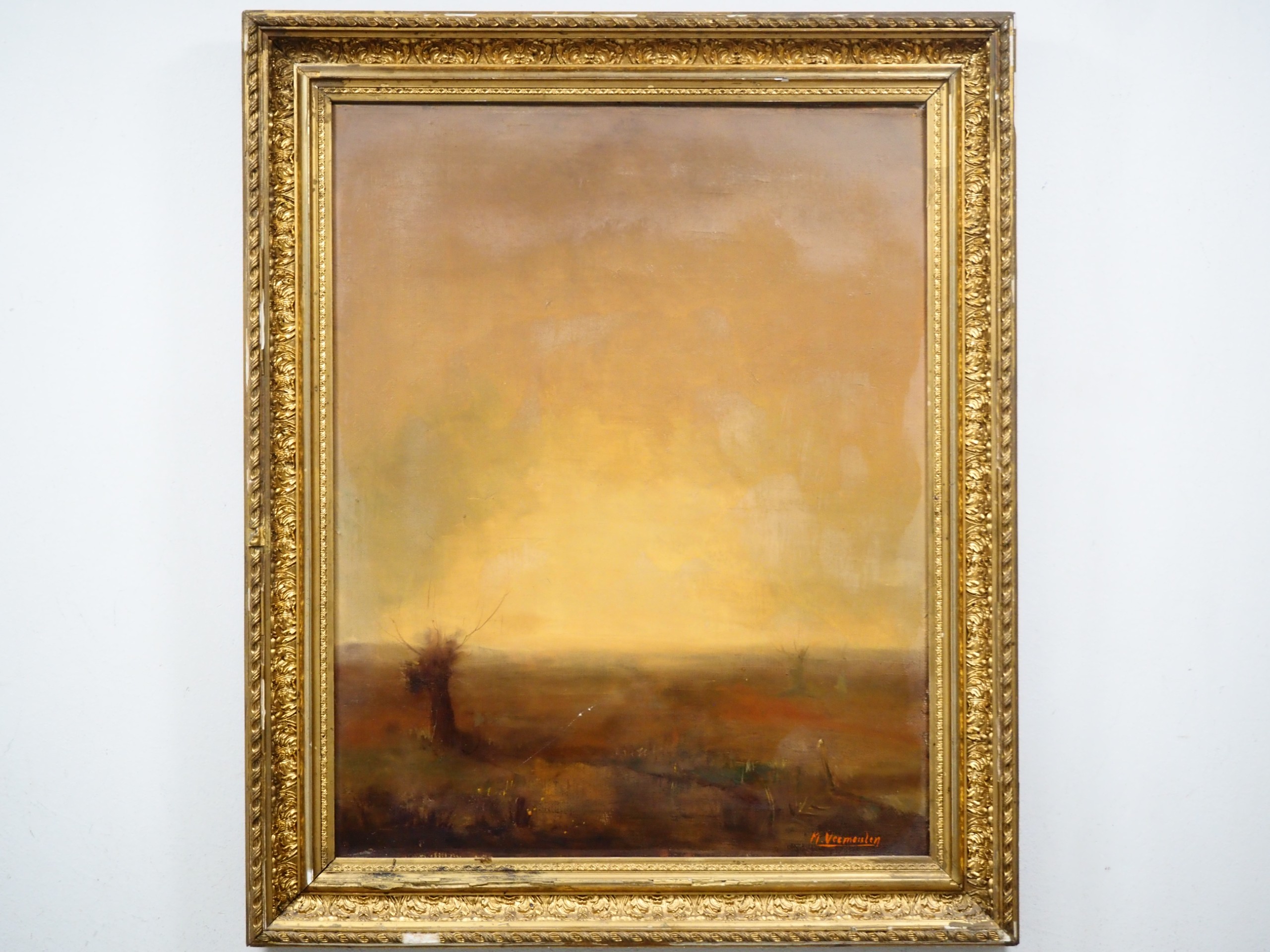 Signeerattu maalaus - Huutokauppa Ekman