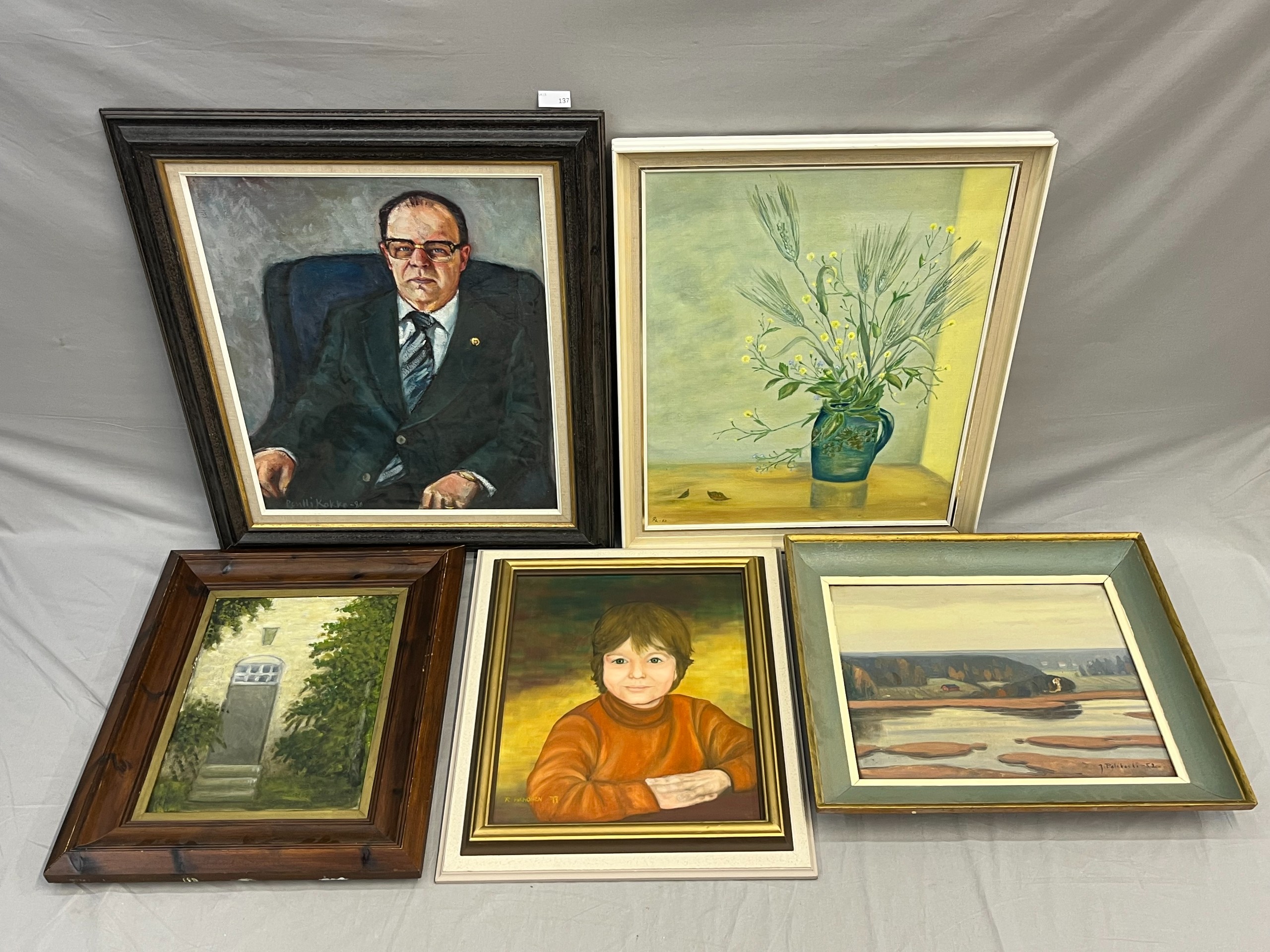 Öljyvärimaalaukset - Huutokauppa Ekman