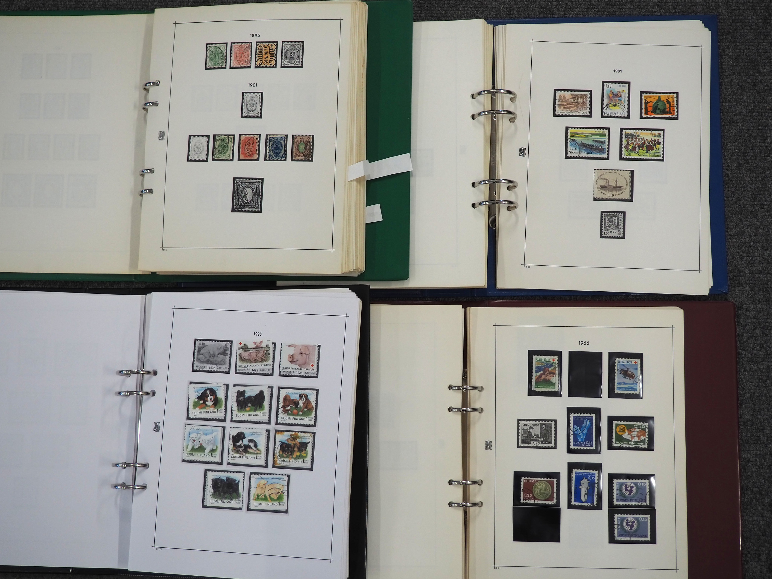 Postimerkkikansiot - Huutokauppa Ekman