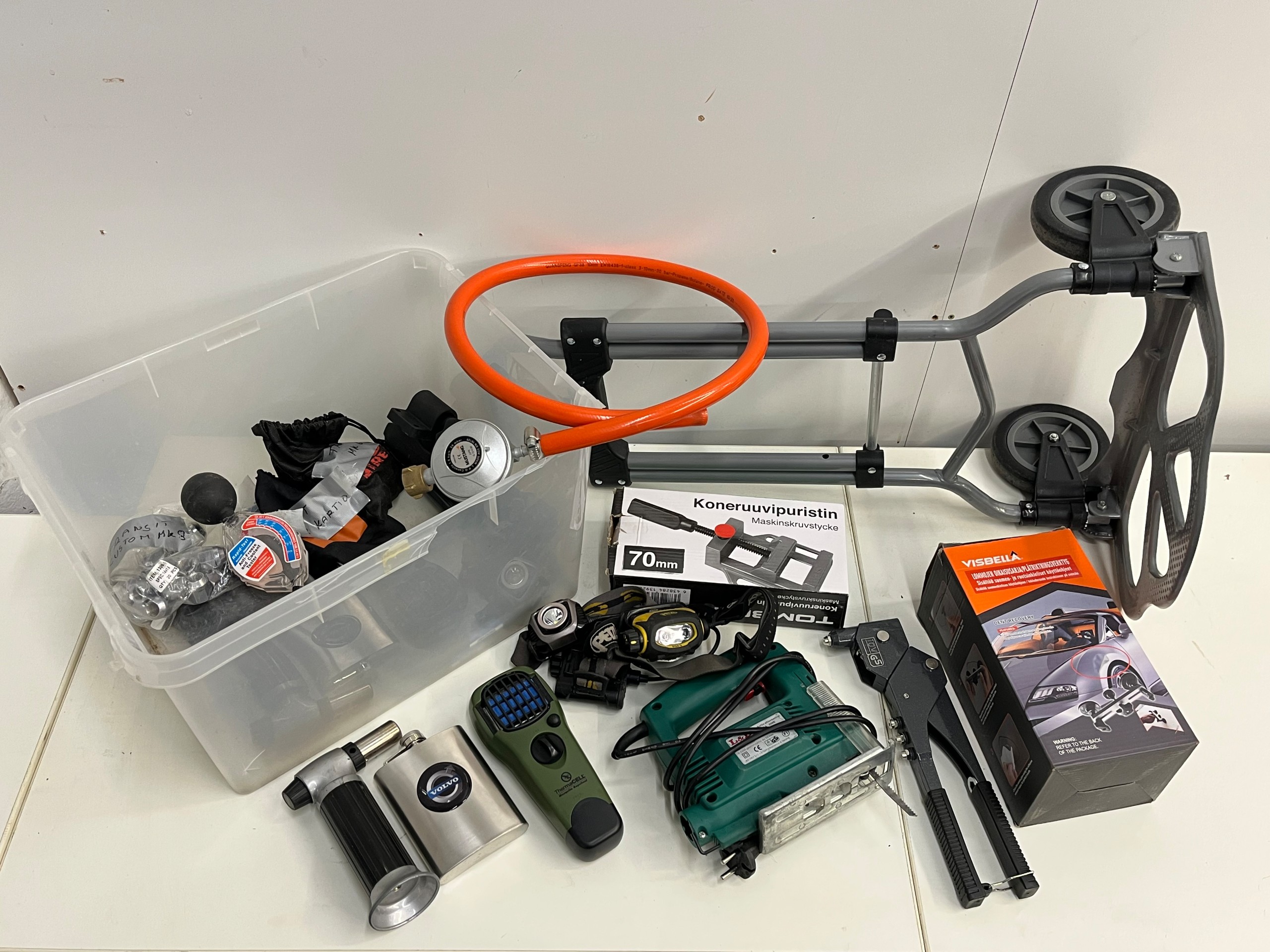 Työkalut, otsalamput ym