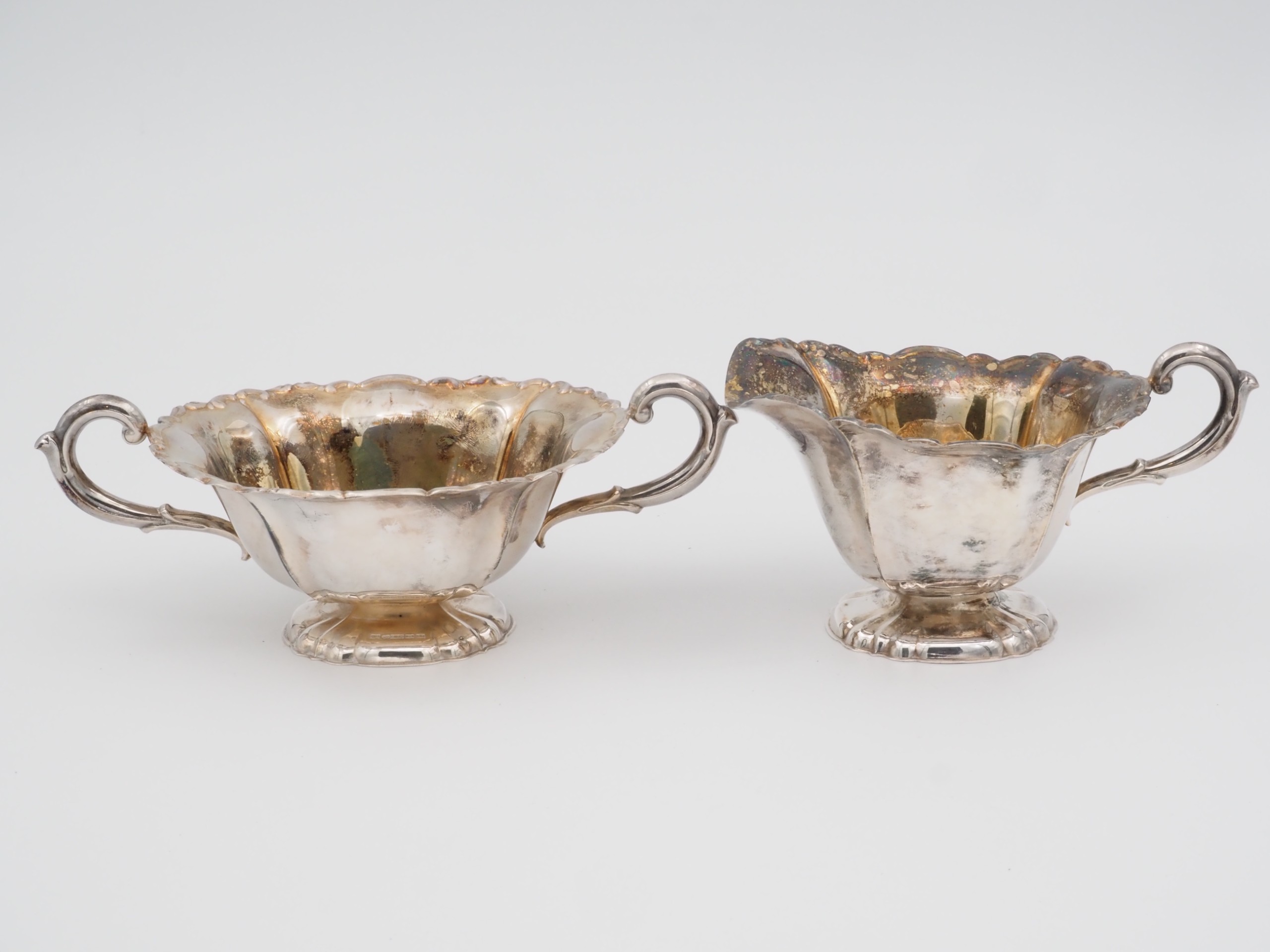 Hopea sokerikko ja kermakko - Huutokauppa Ekman