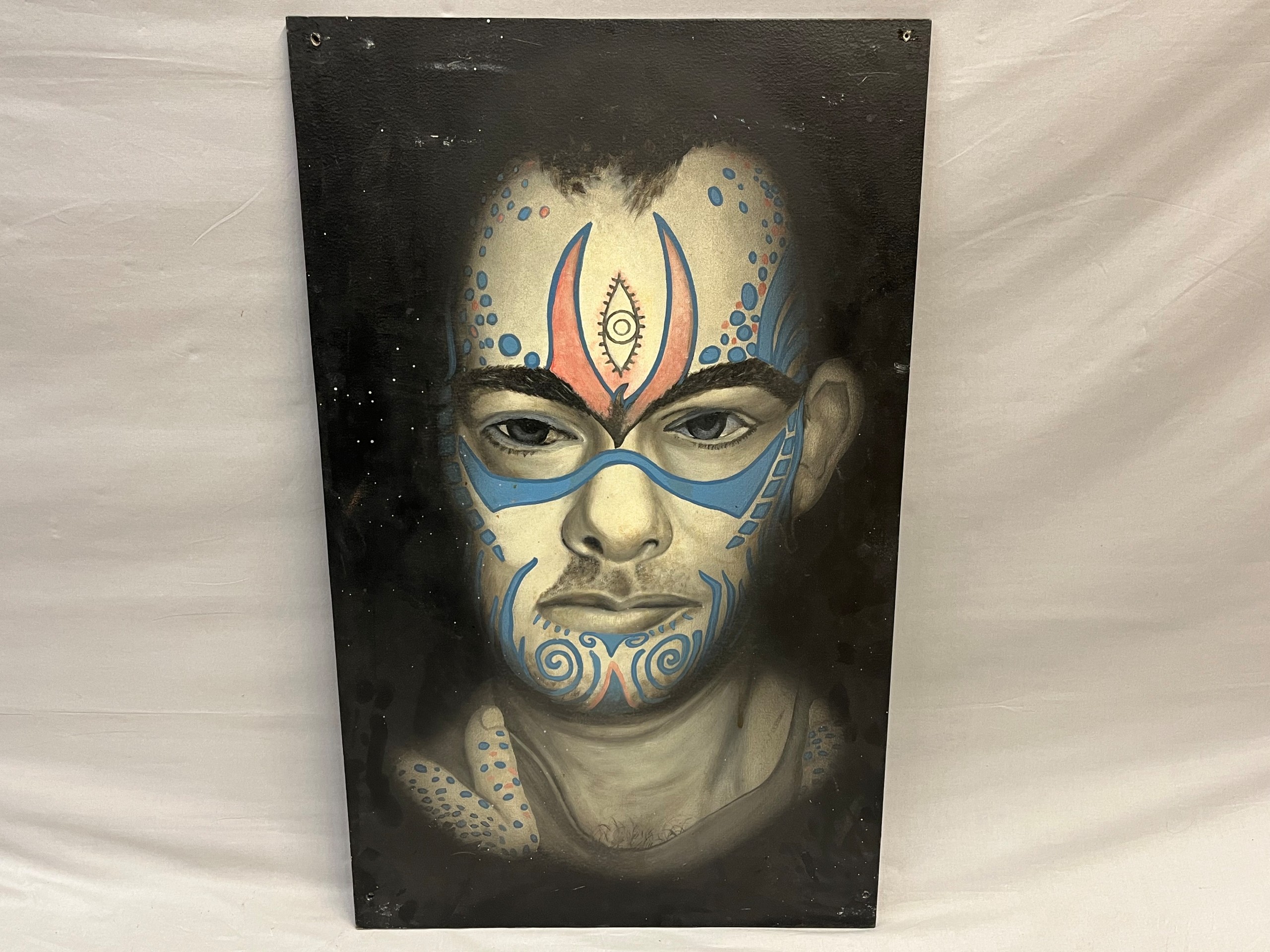 Öljyvärimaalaus Linnanmäki