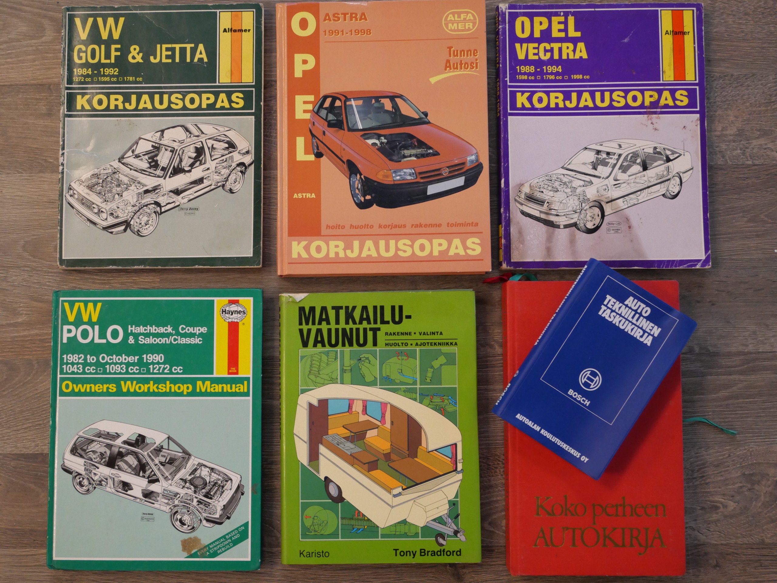 Korjausoppaat ym. - Huutokauppa Ekman