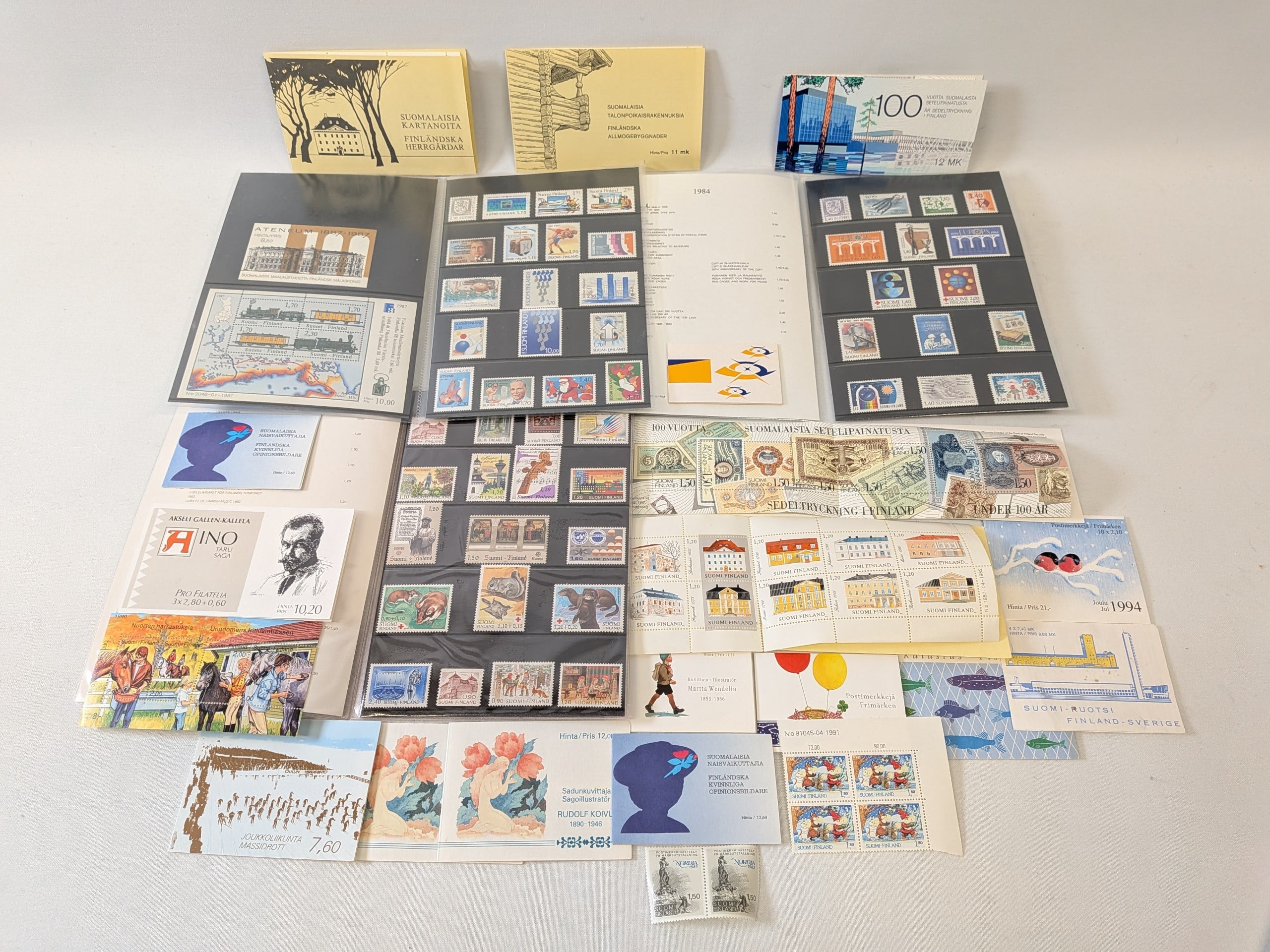 Postimerkit - Huutokauppa Ekman