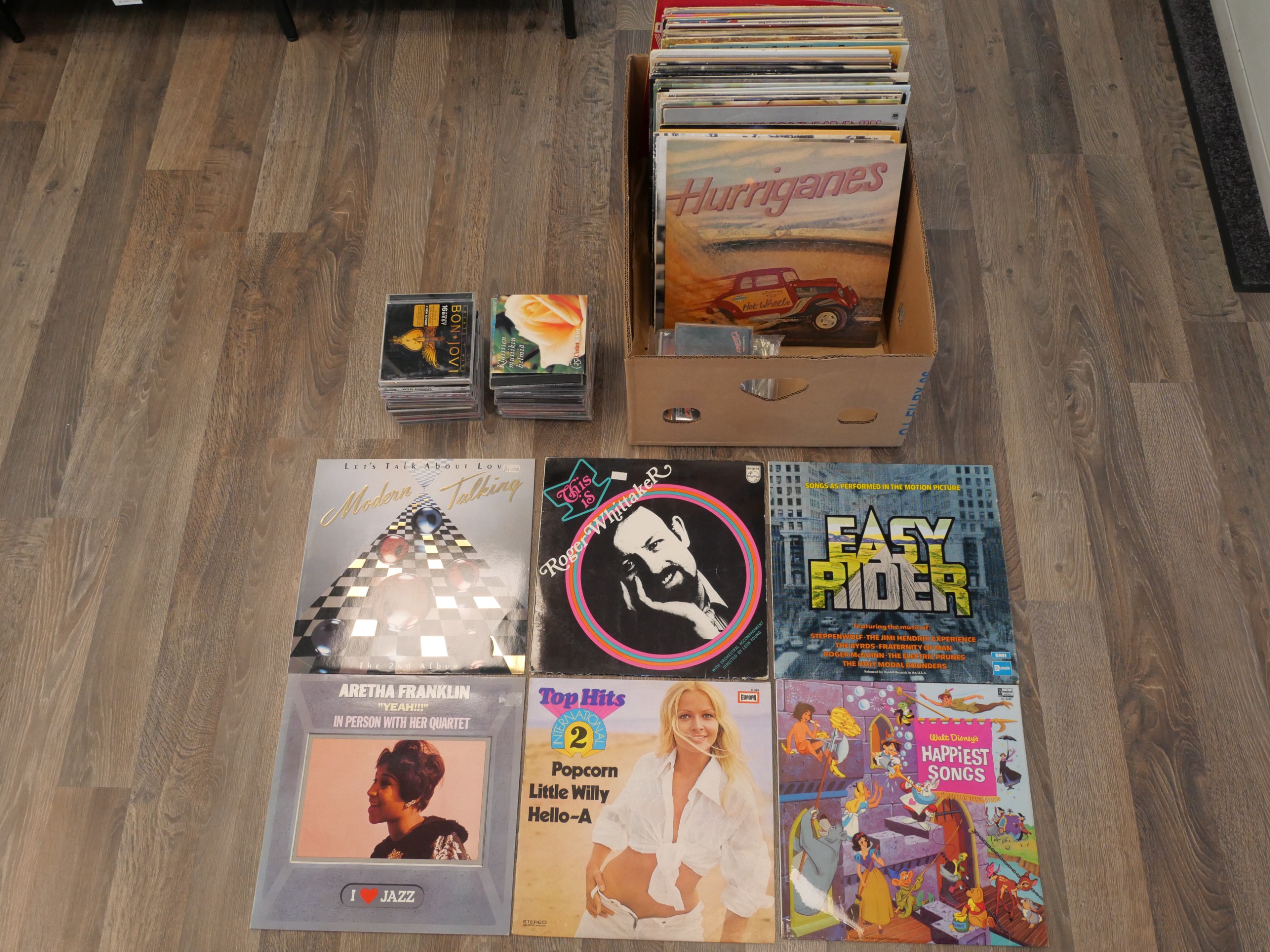 LP-levyt ym. - Huutokauppa Ekman