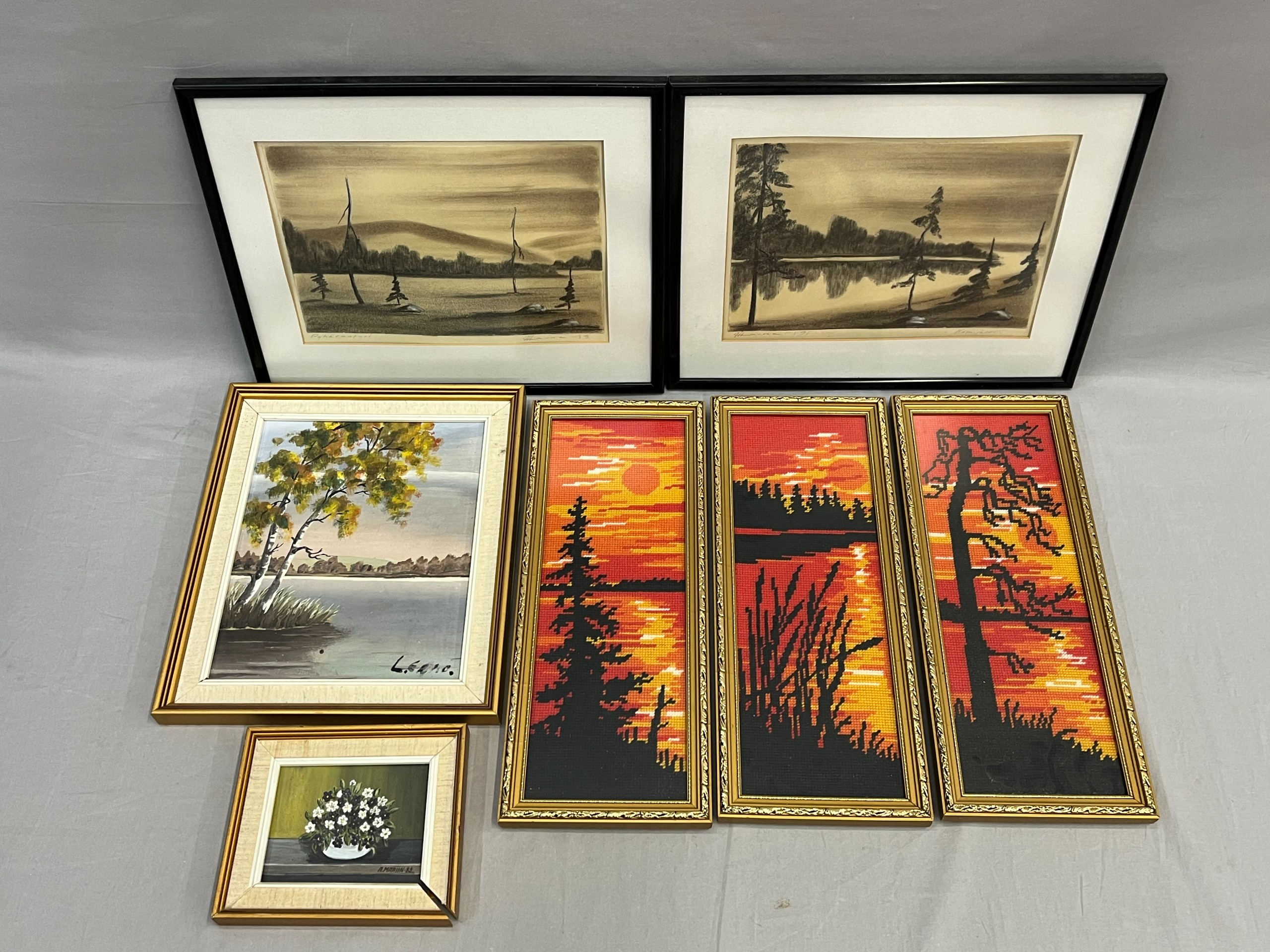 Signeeratut teokset ym - Huutokauppa Ekman