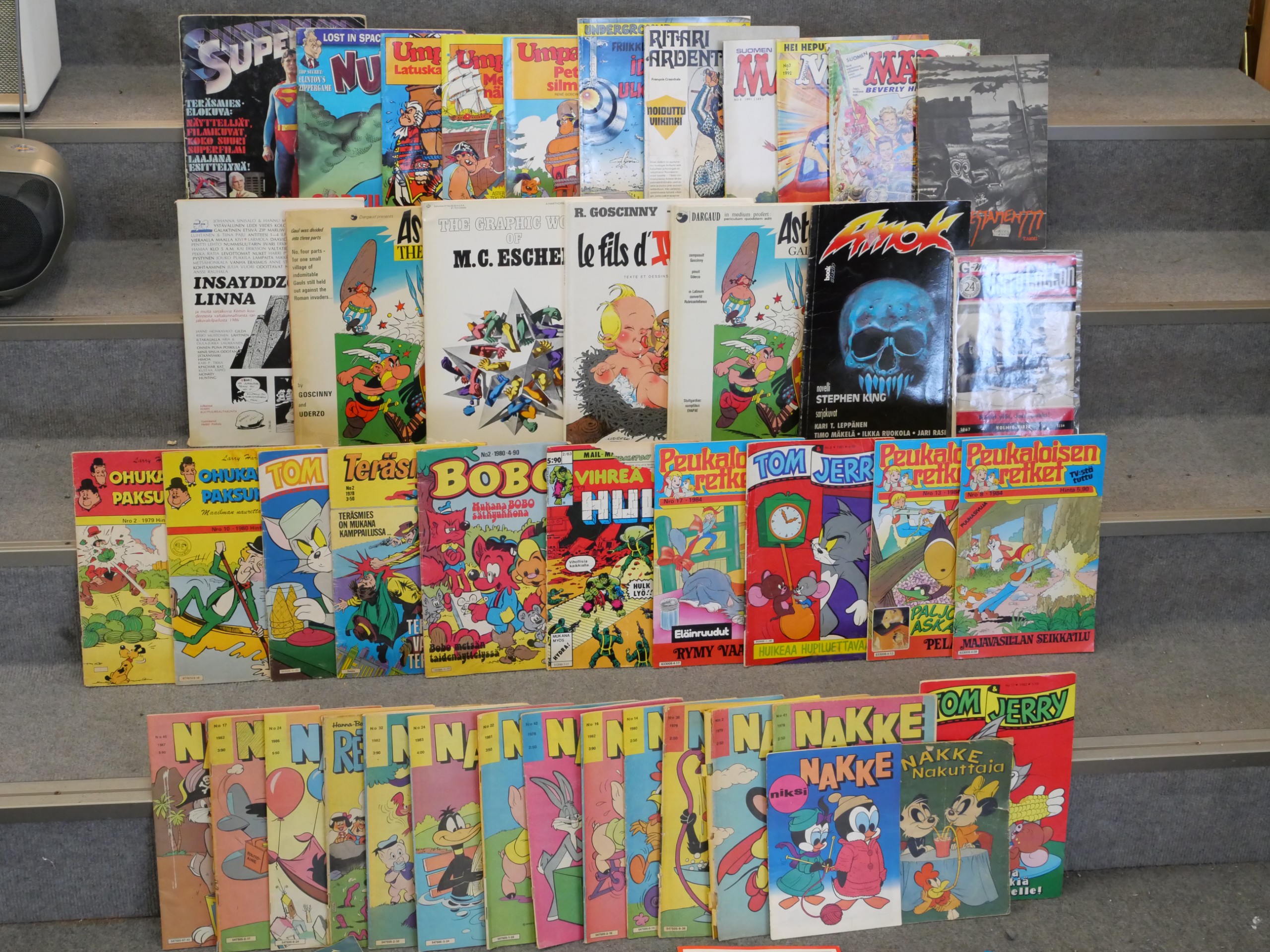 Sarjakuvat ym. - Huutokauppa Ekman