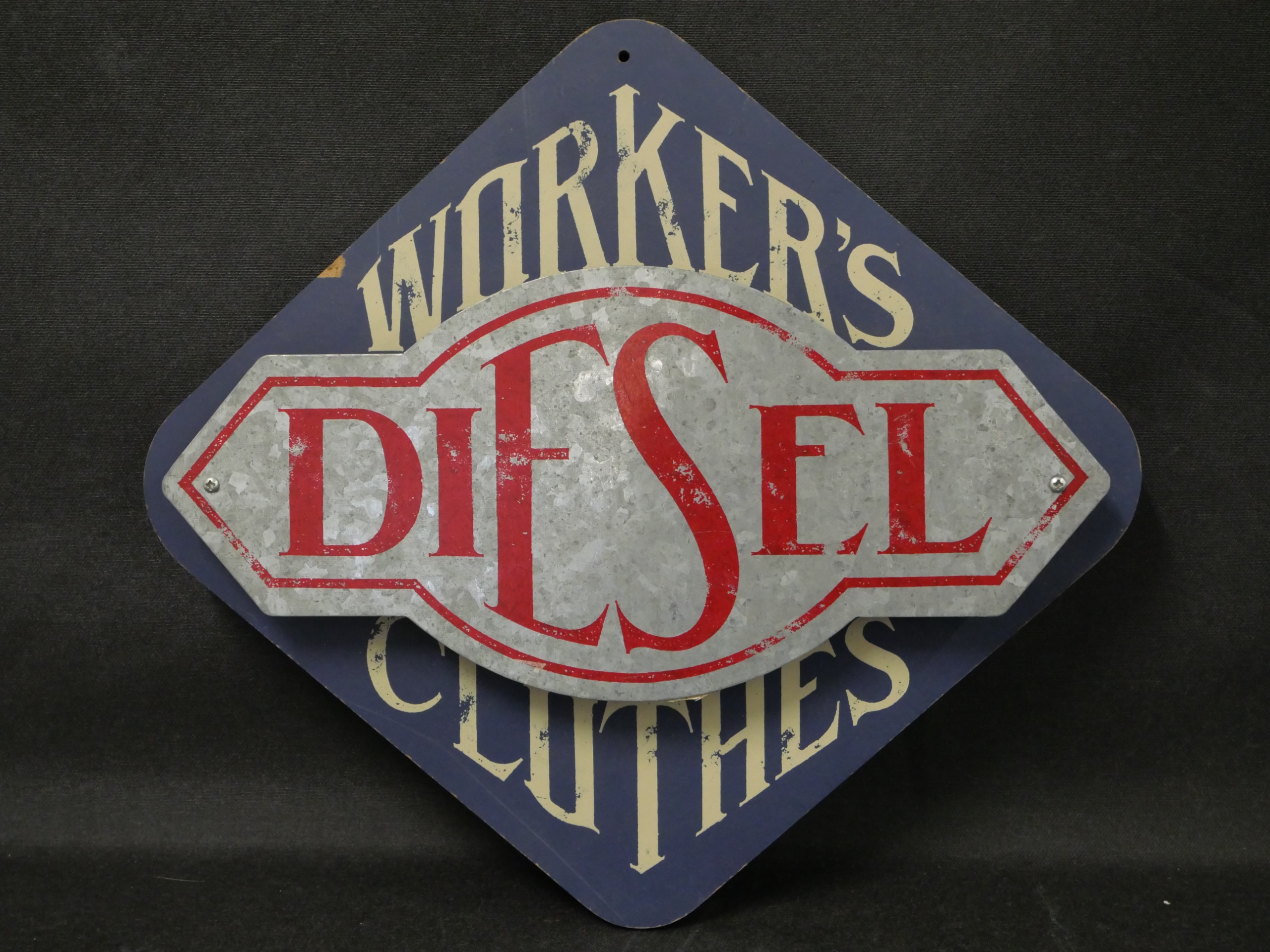Diesel mainoskyltti - Huutokauppa Ekman