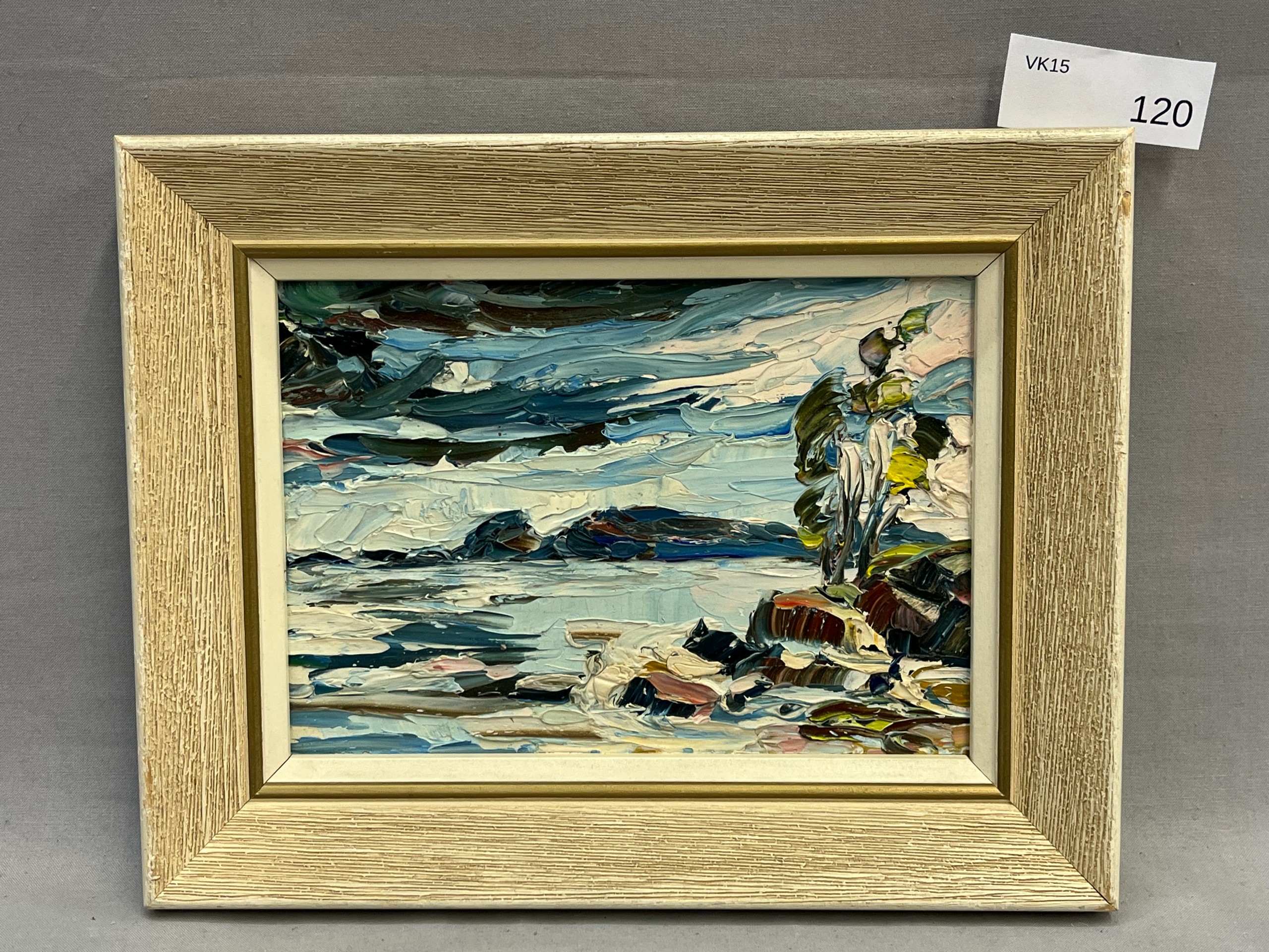 Maalaus - Huutokauppa Ekman