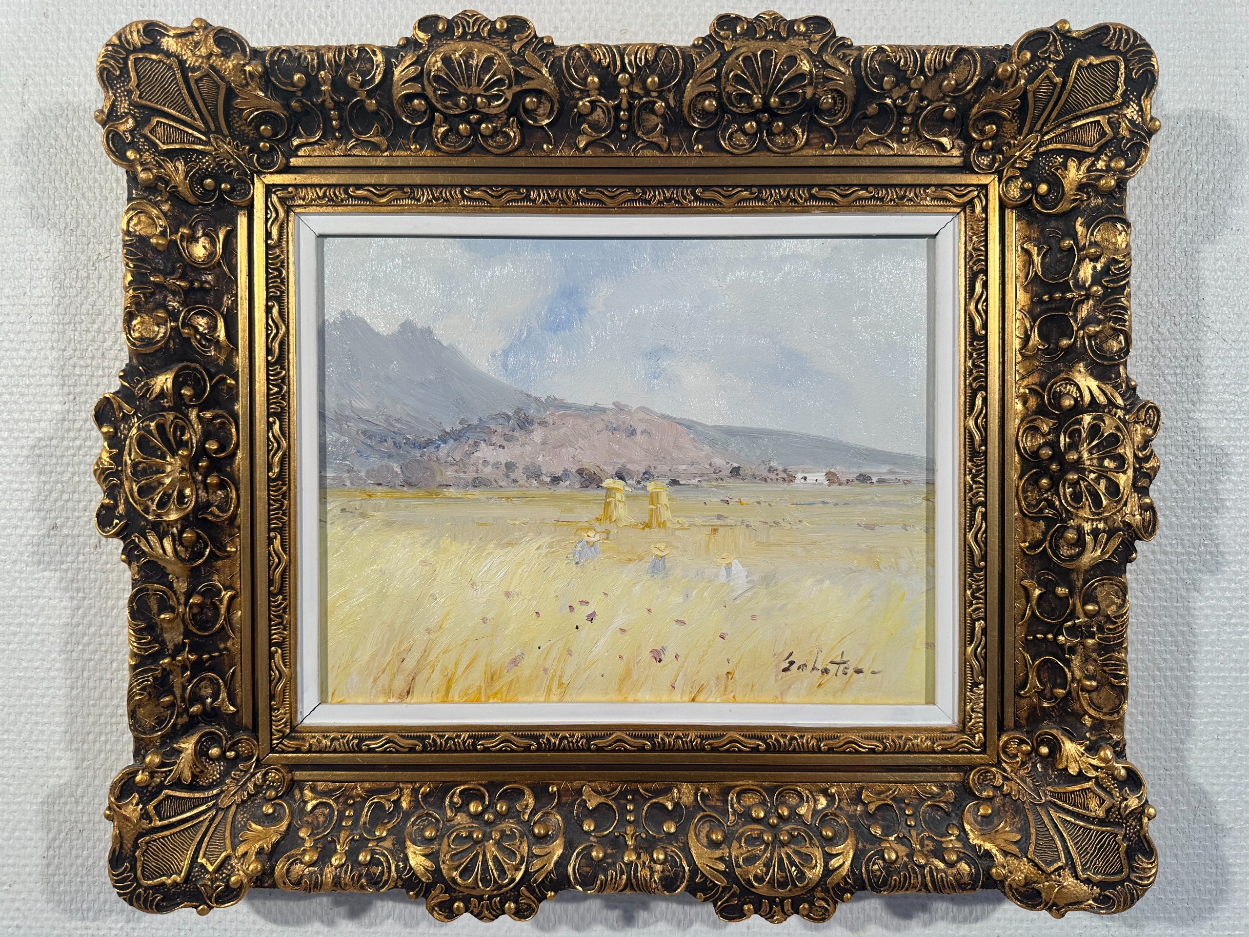 Signeerattu maalaus - Huutokauppa Ekman