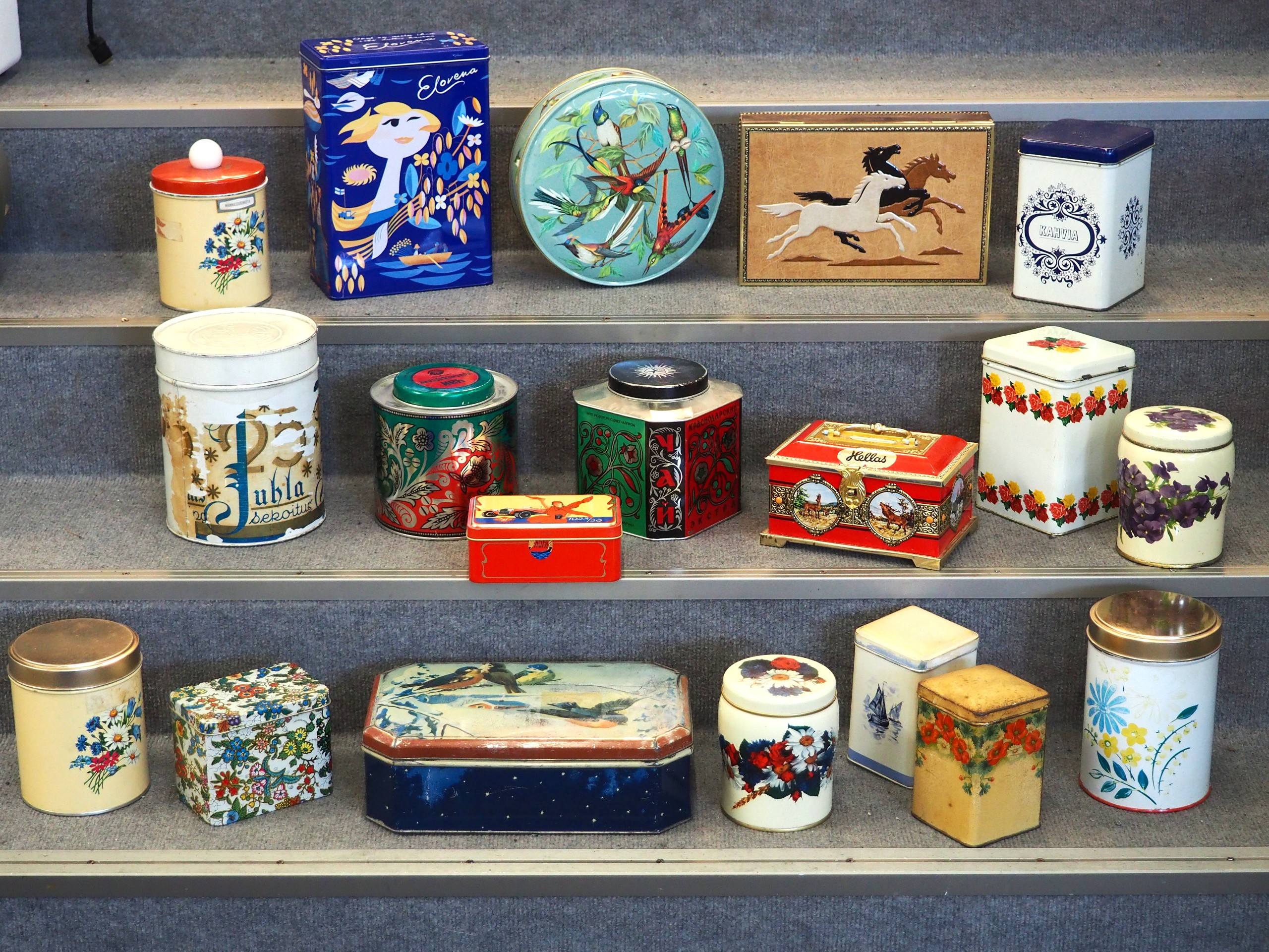 Peltipurkit - Huutokauppa Ekman