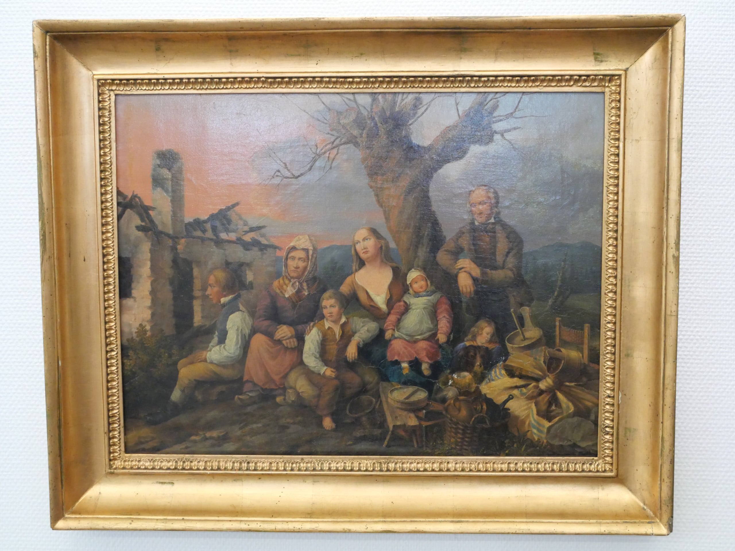 Maalaus - Huutokauppa Ekman