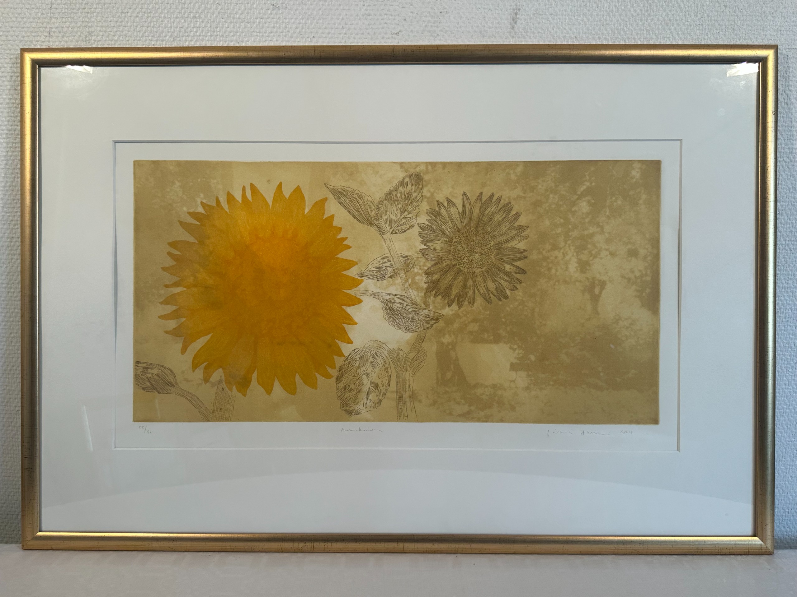 Signeerattu grafiikka - Huutokauppa Ekman