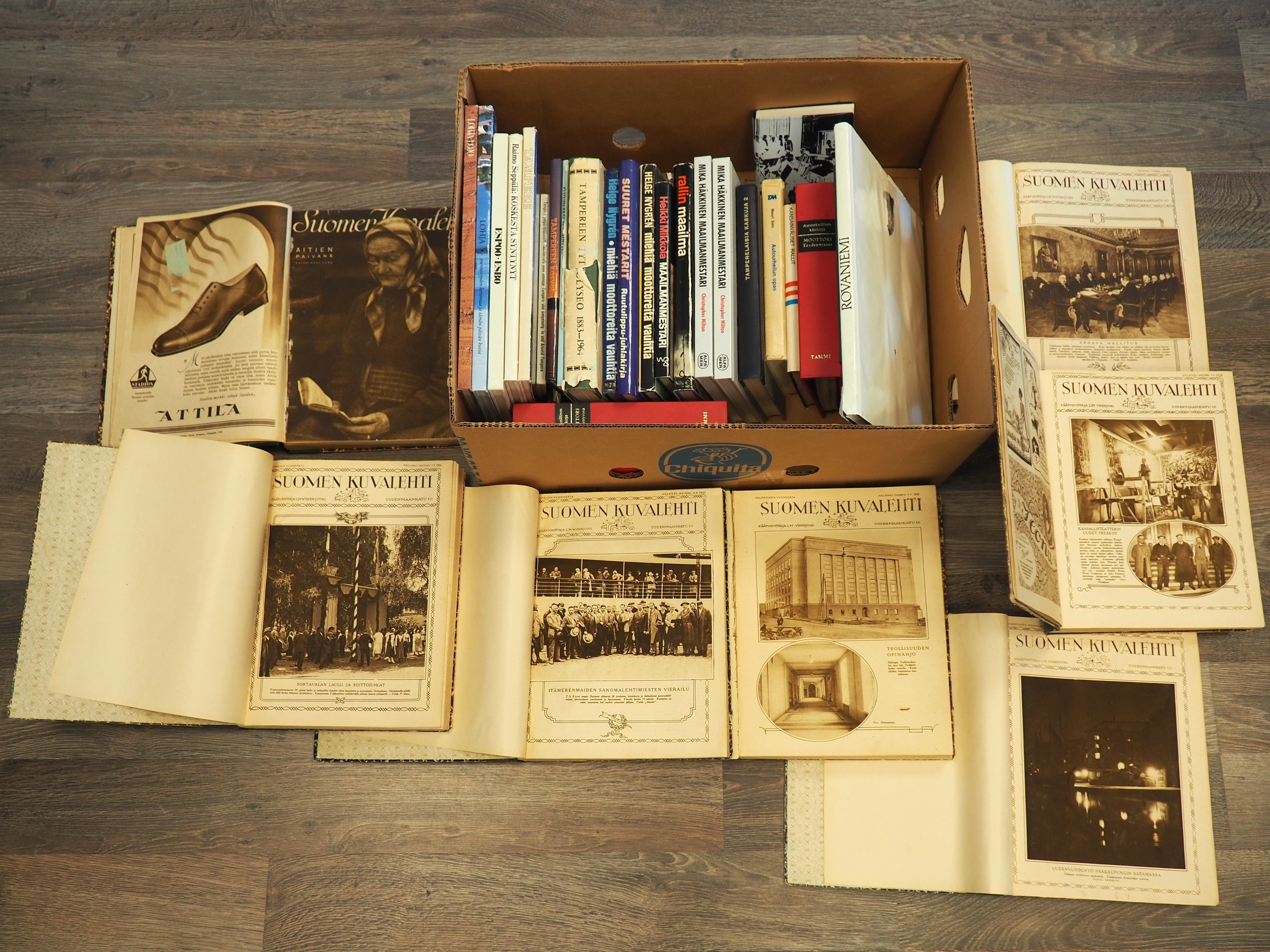 Mannerheim valokuvat, kirjat ym. - Huutokauppa Ekman